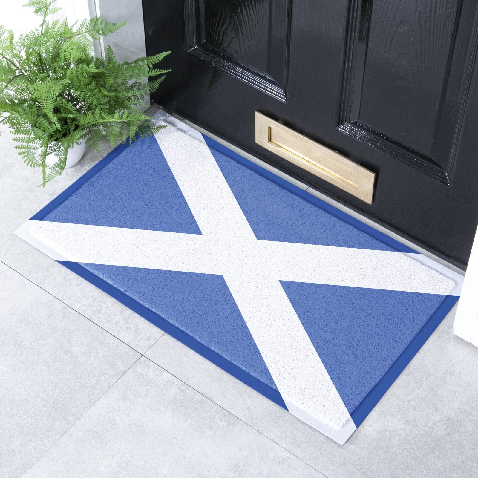 Scotland Flag Doormat