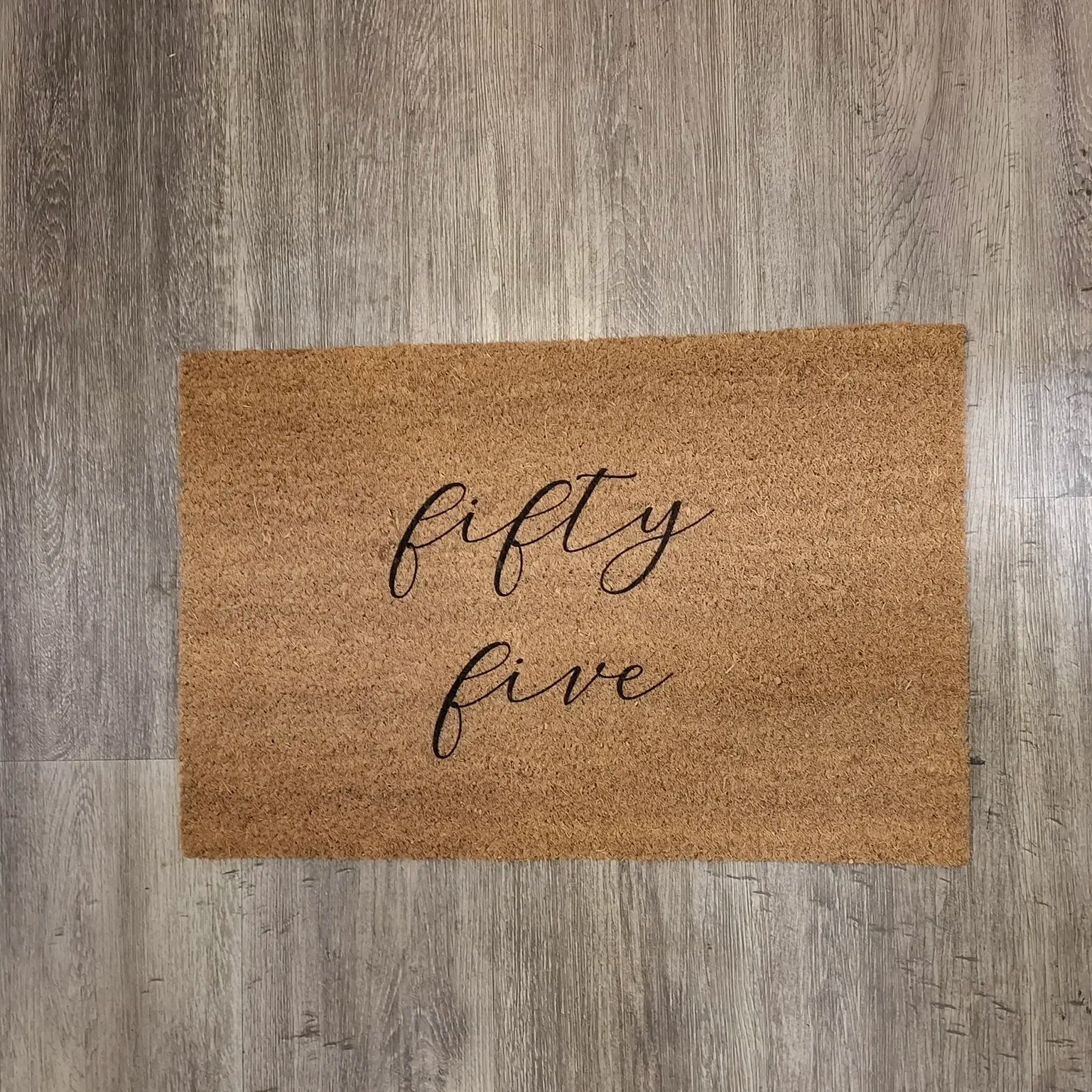 House Number Personalised Doormat