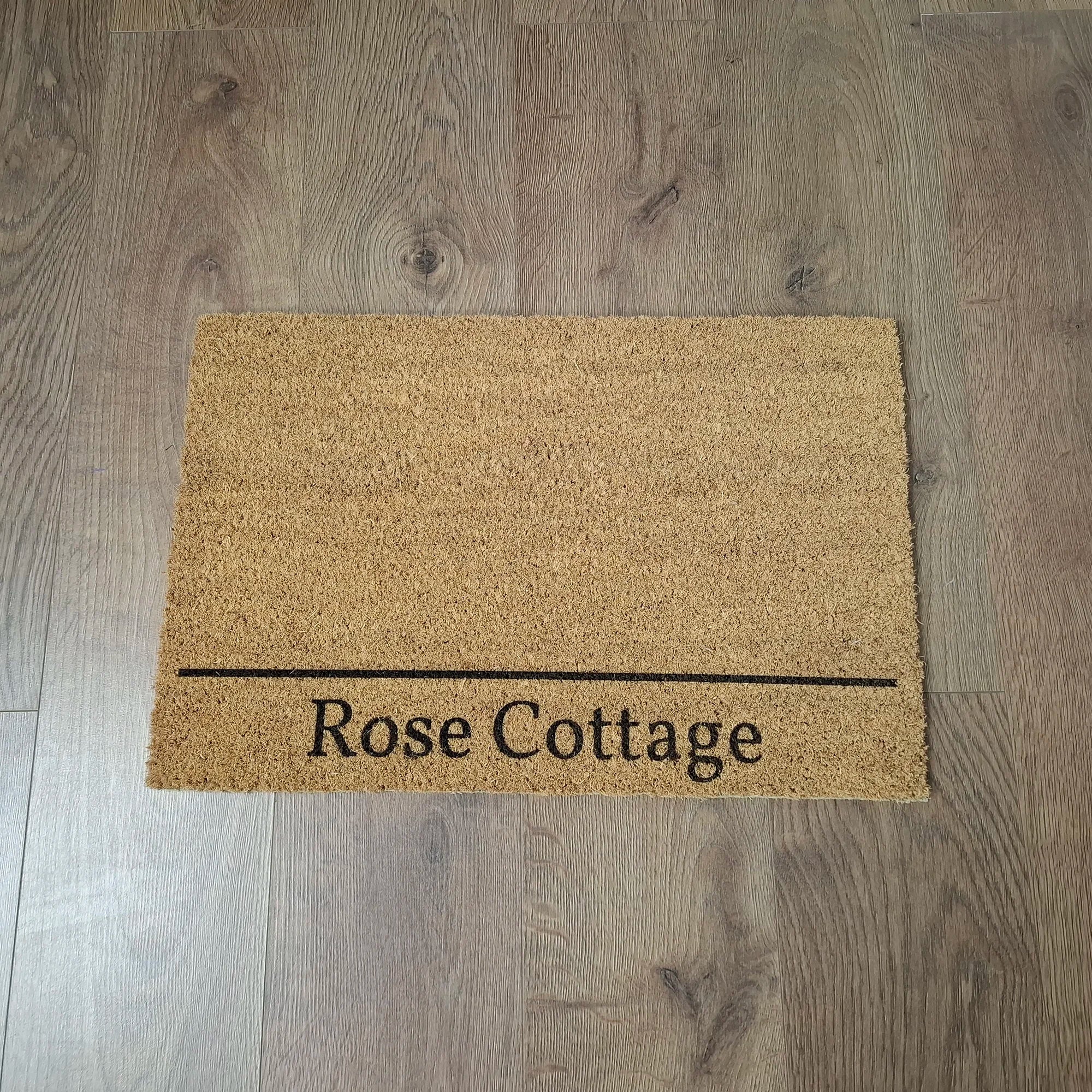 House Name Personalised Door Mat