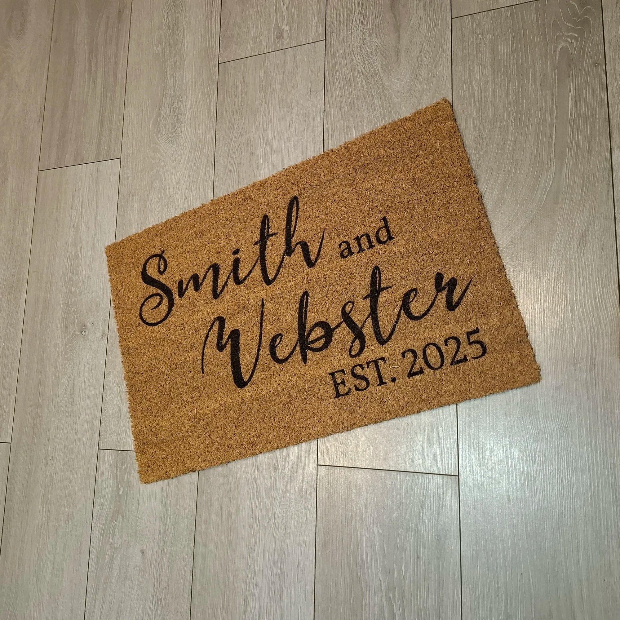 First Home Custom Doormat