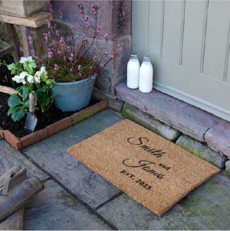 First Home Custom Doormat