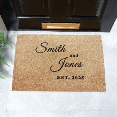 First Home Custom Doormat