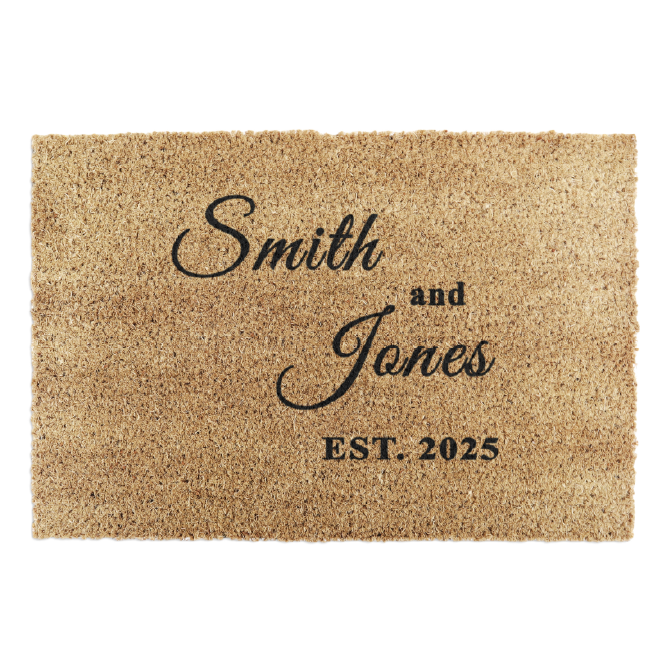 First Home Custom Doormat
