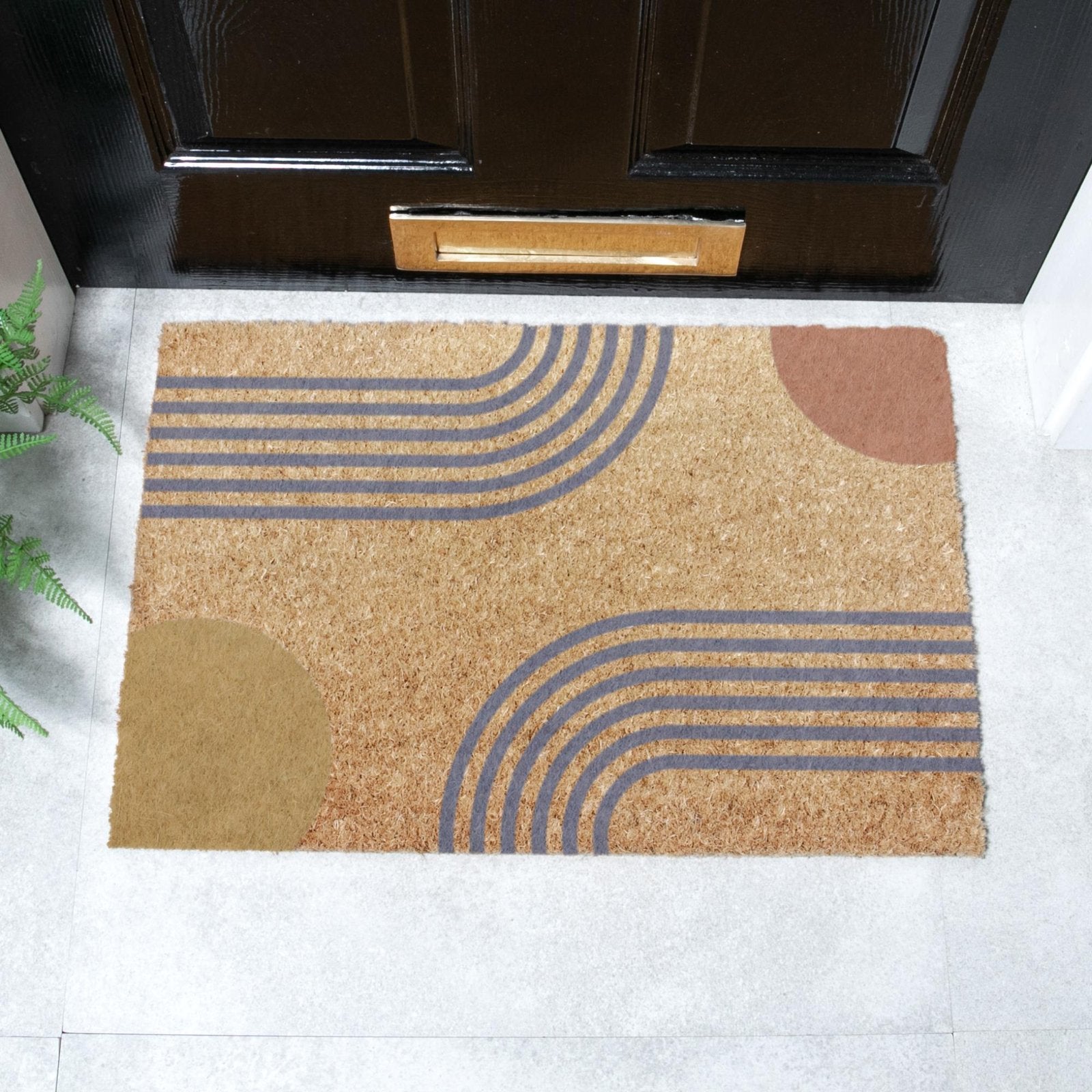 Color Abstract Doormat