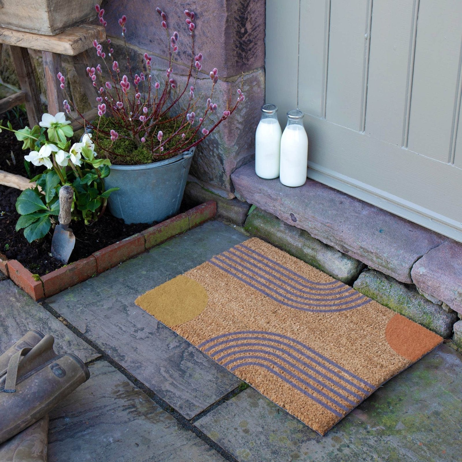 Color Abstract Doormat