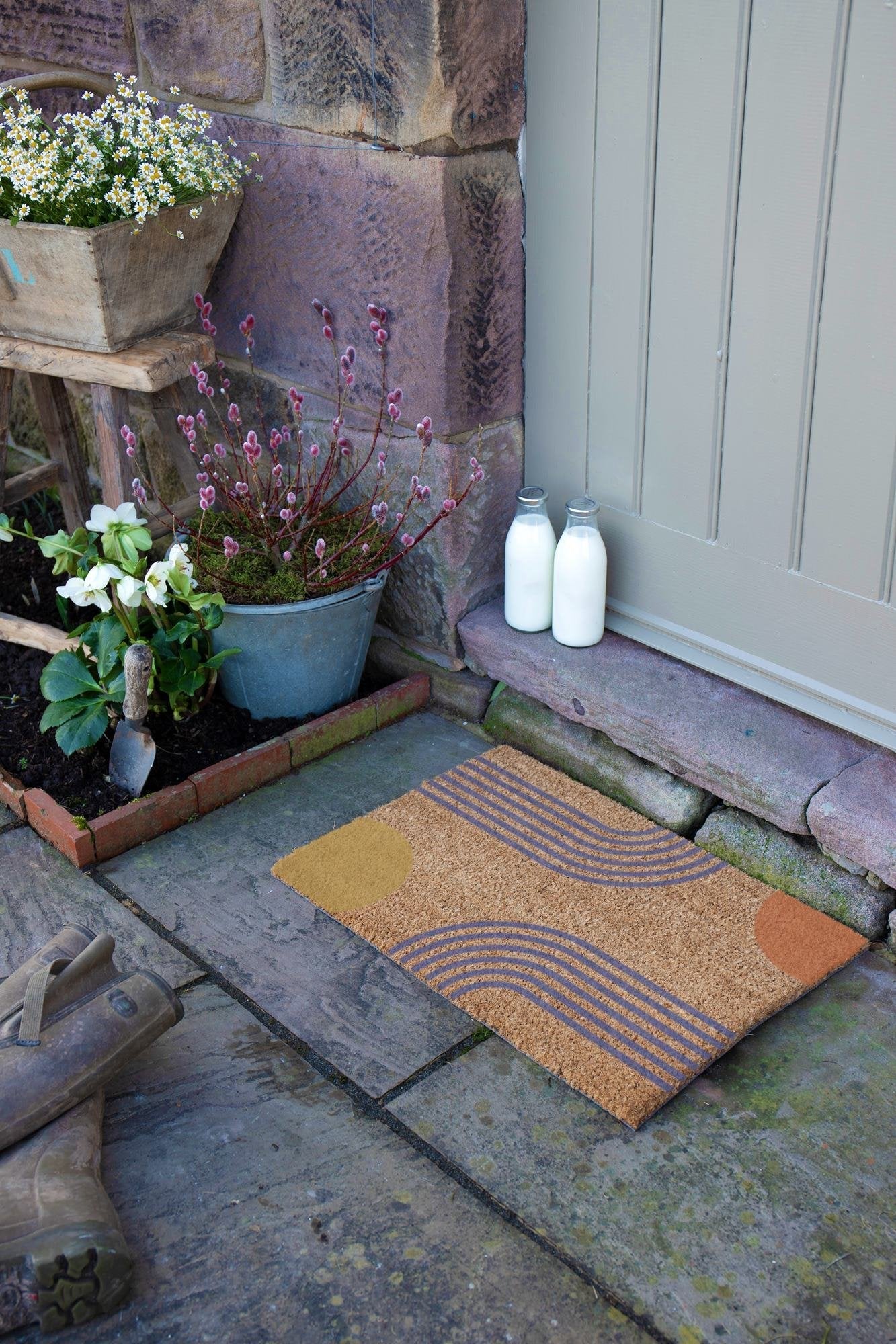 Color Abstract Doormat