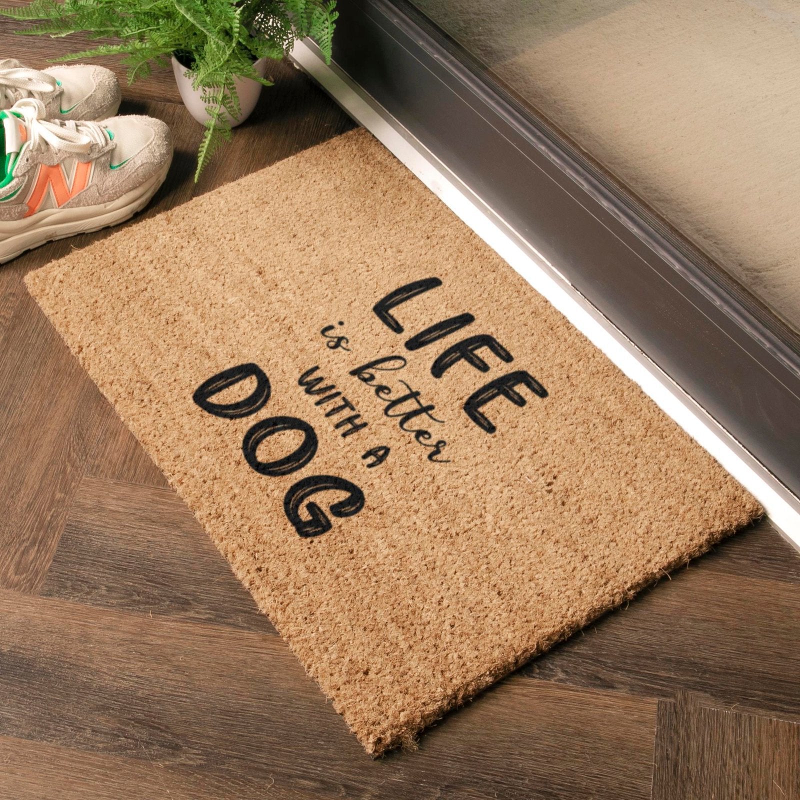 Life Is Better With A Dog Doormat