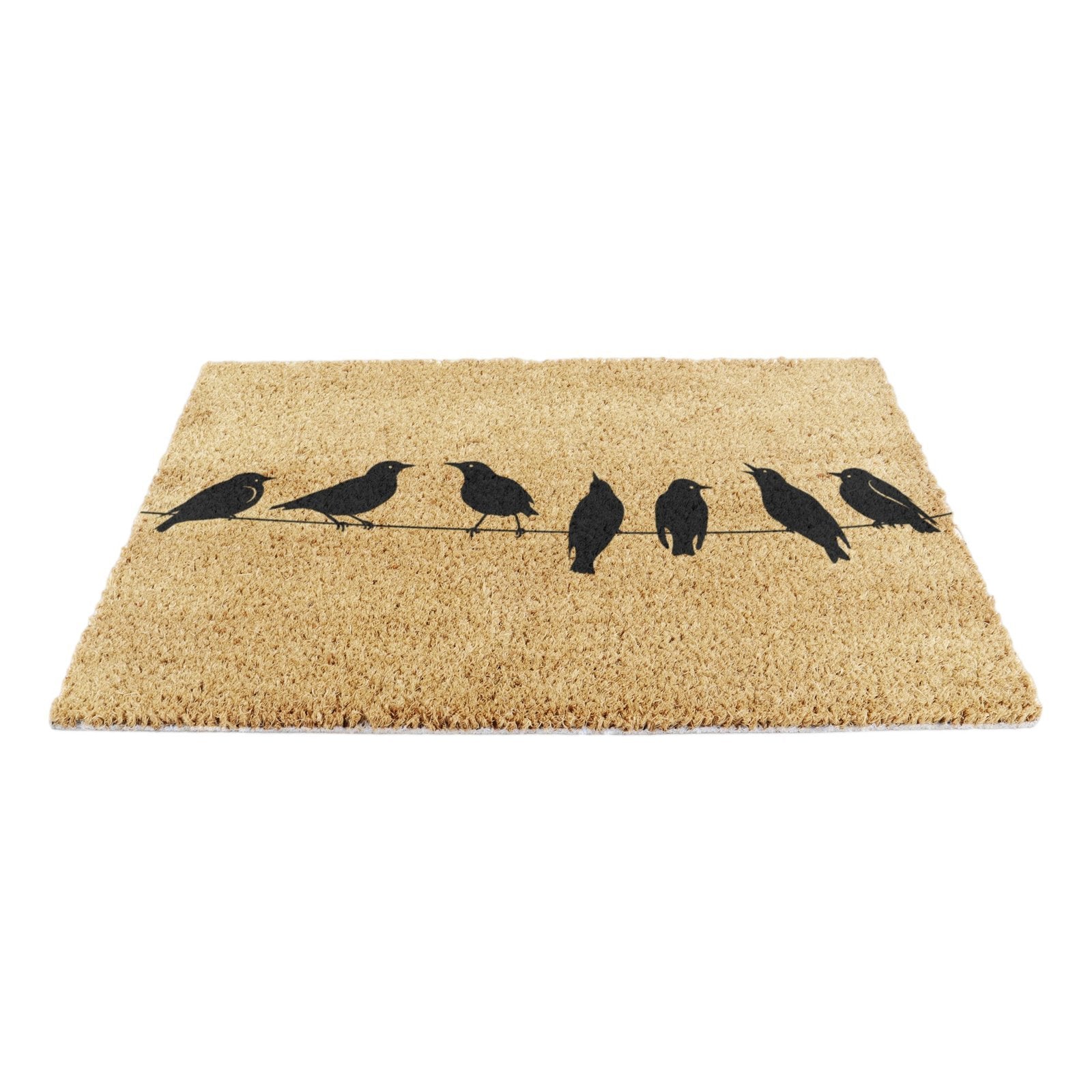 Birds On Wire Doormat (60 x 40cm)