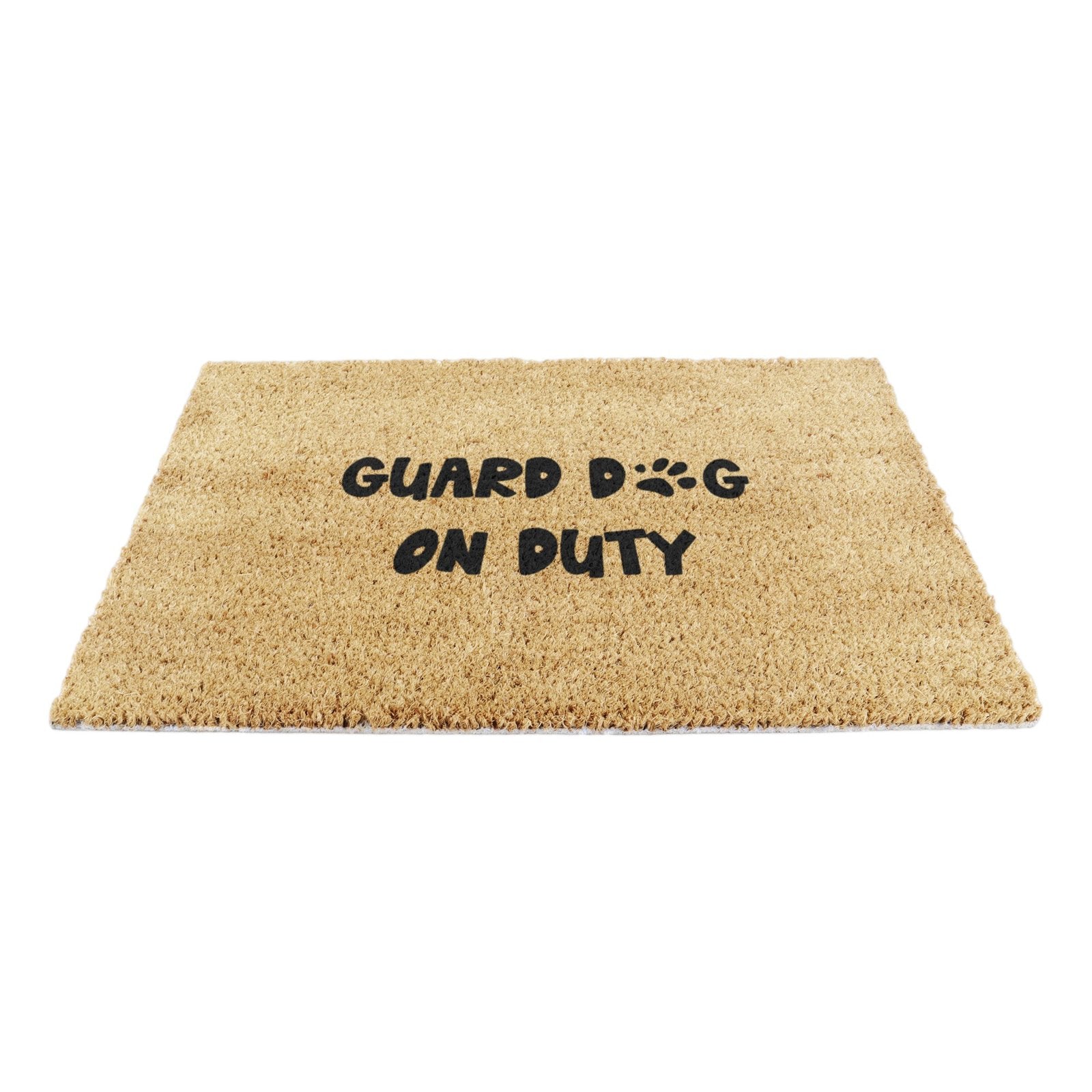 Guard Dog On Duty Doormat