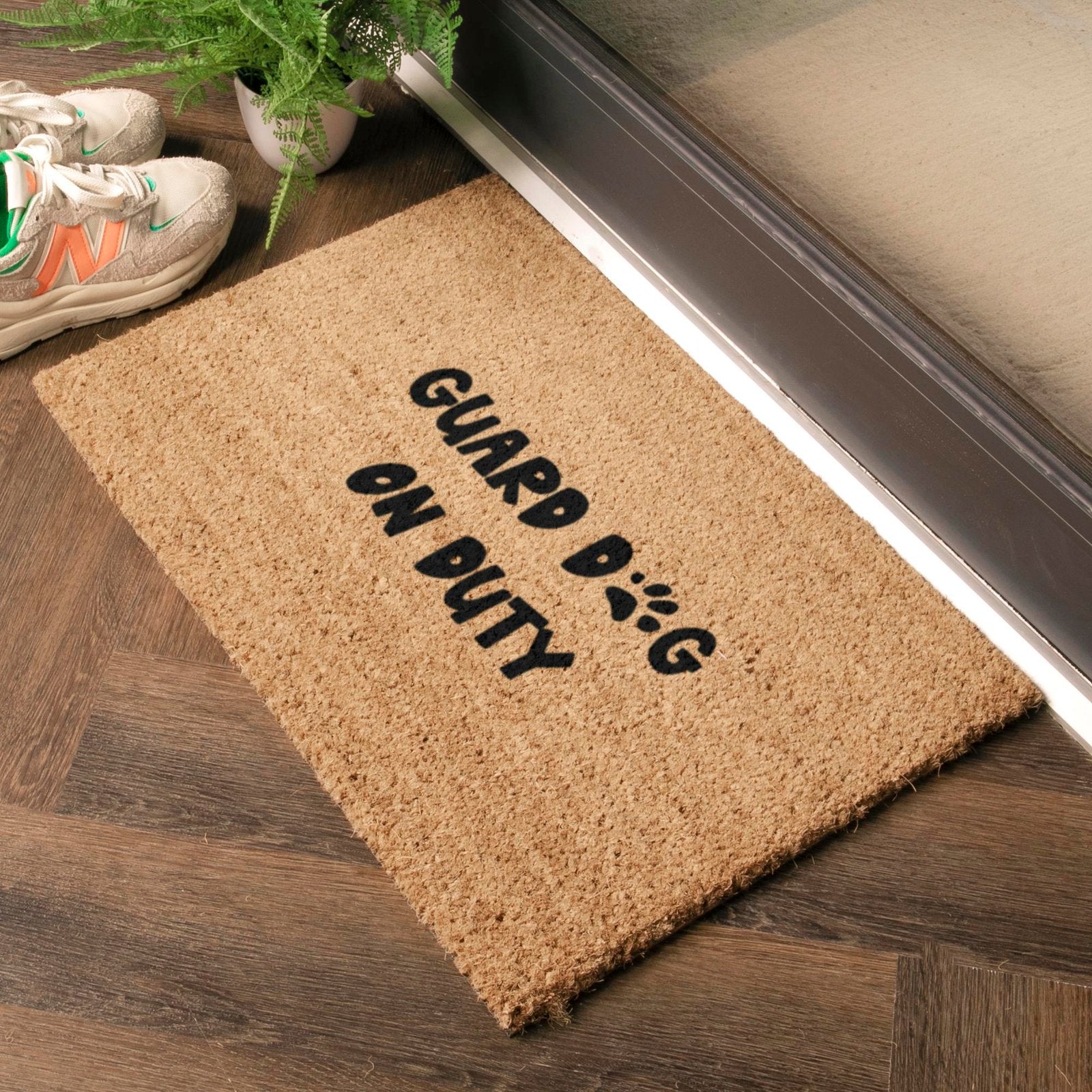 Guard Dog On Duty Doormat
