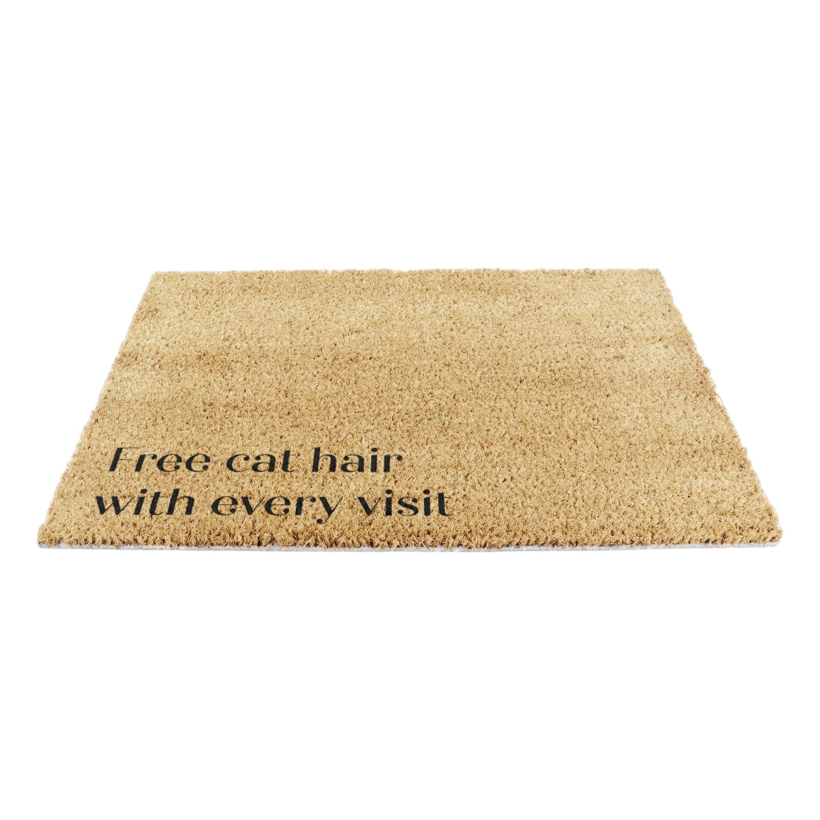 Free Cat Hair With Every Visit Doormat