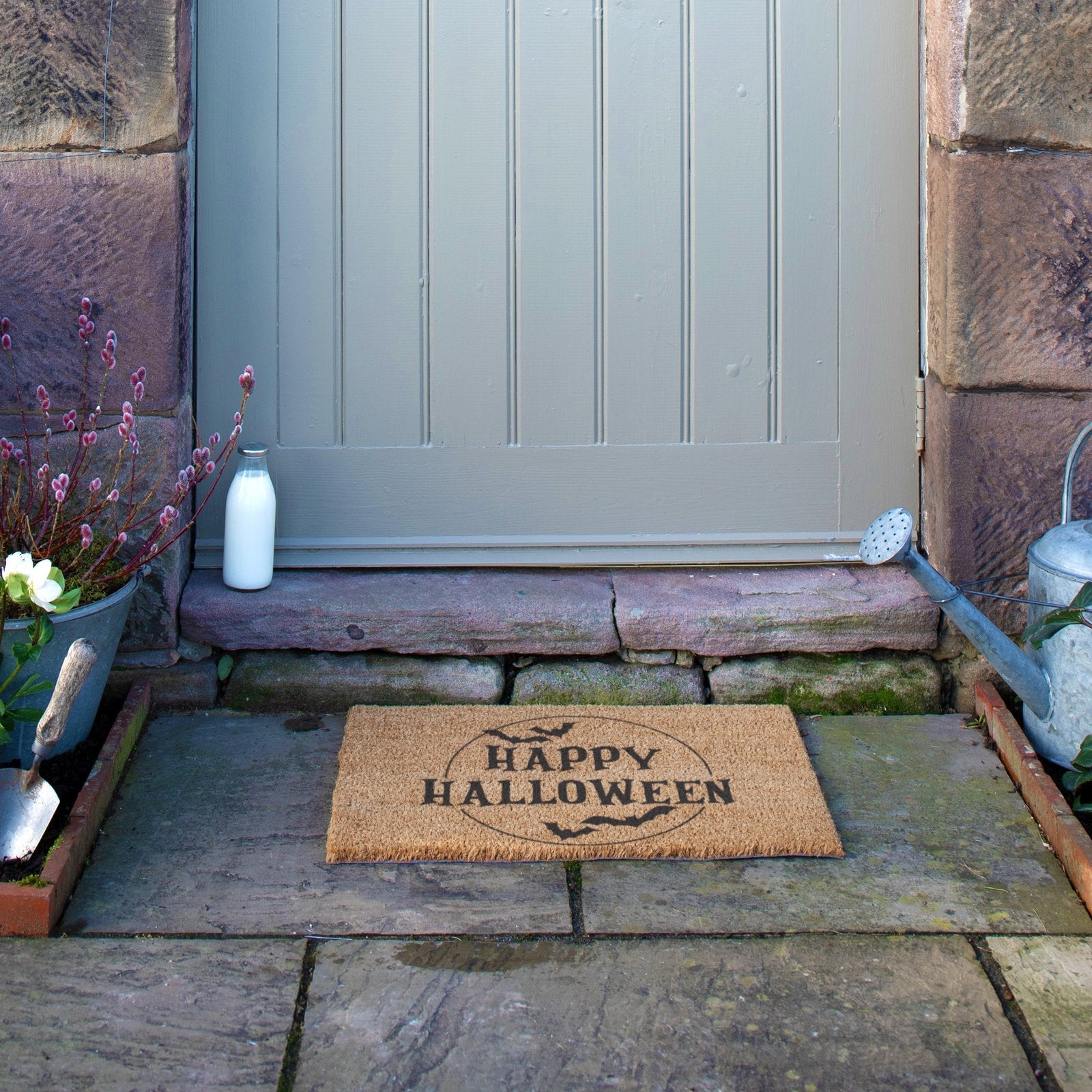 Happy Halloween Coir Doormat