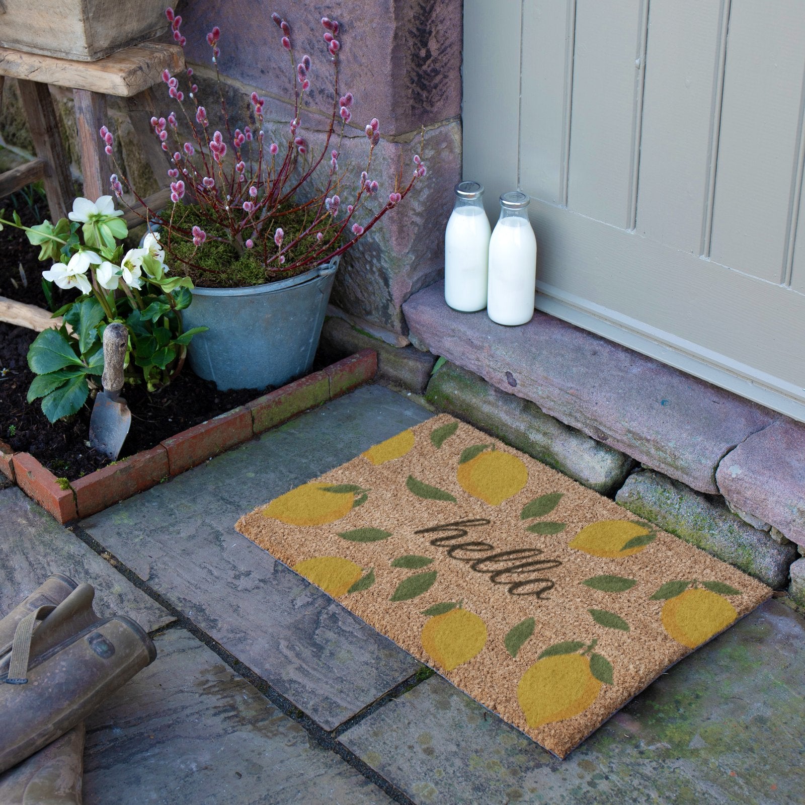 Hello Lemons Doormat