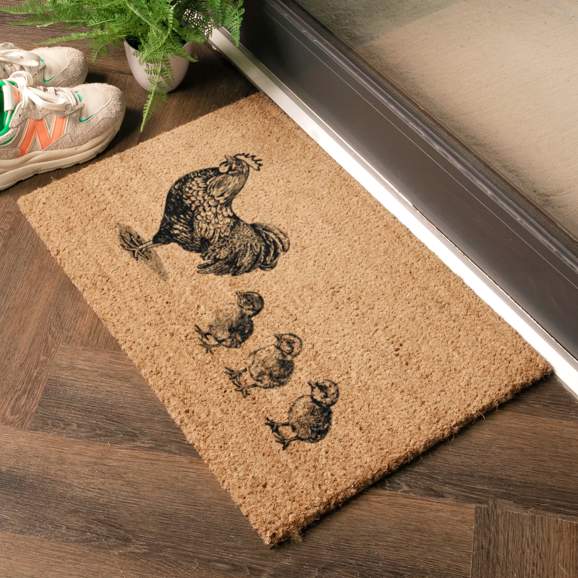 Chickens and Chicks Doormat