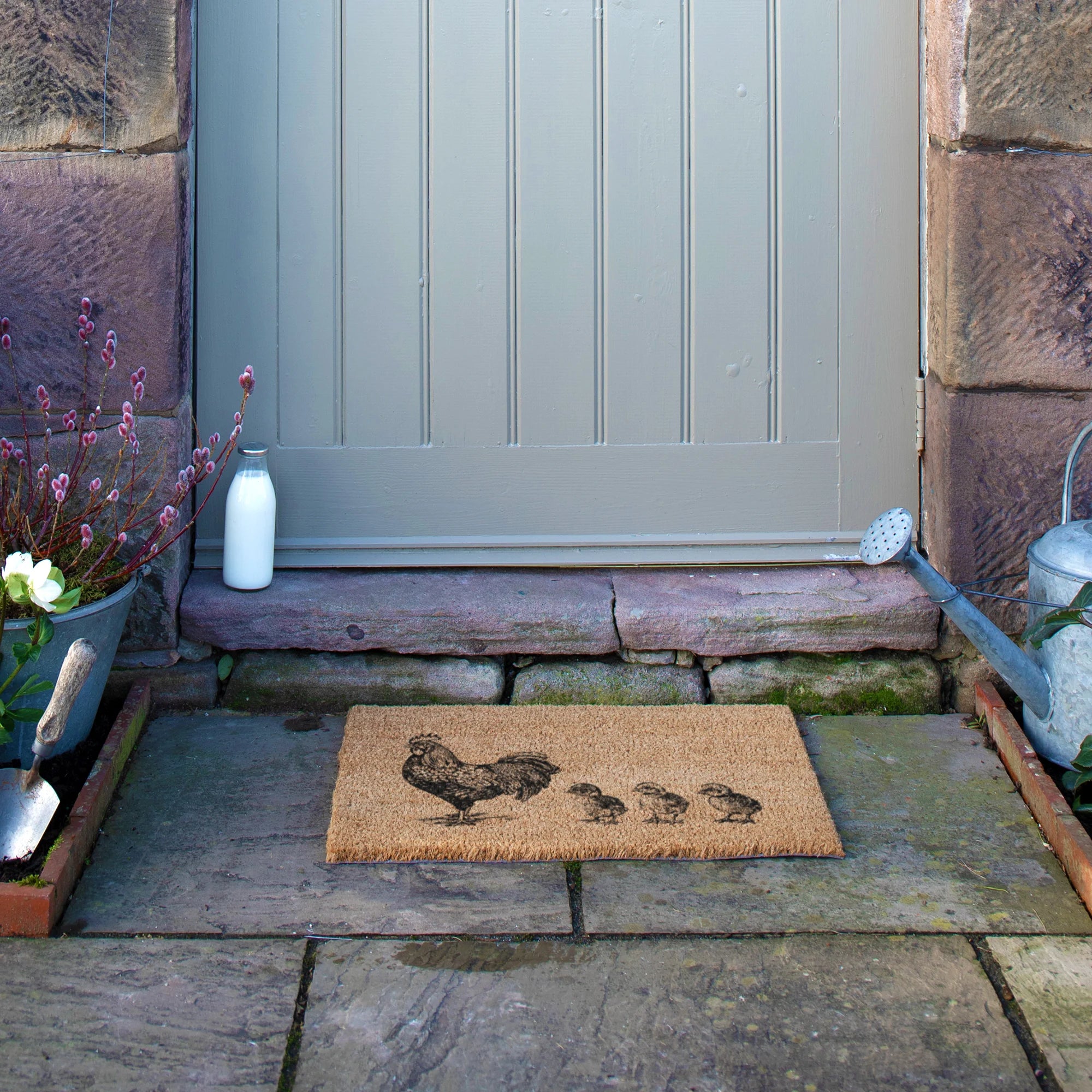 Chickens and Chicks Doormat
