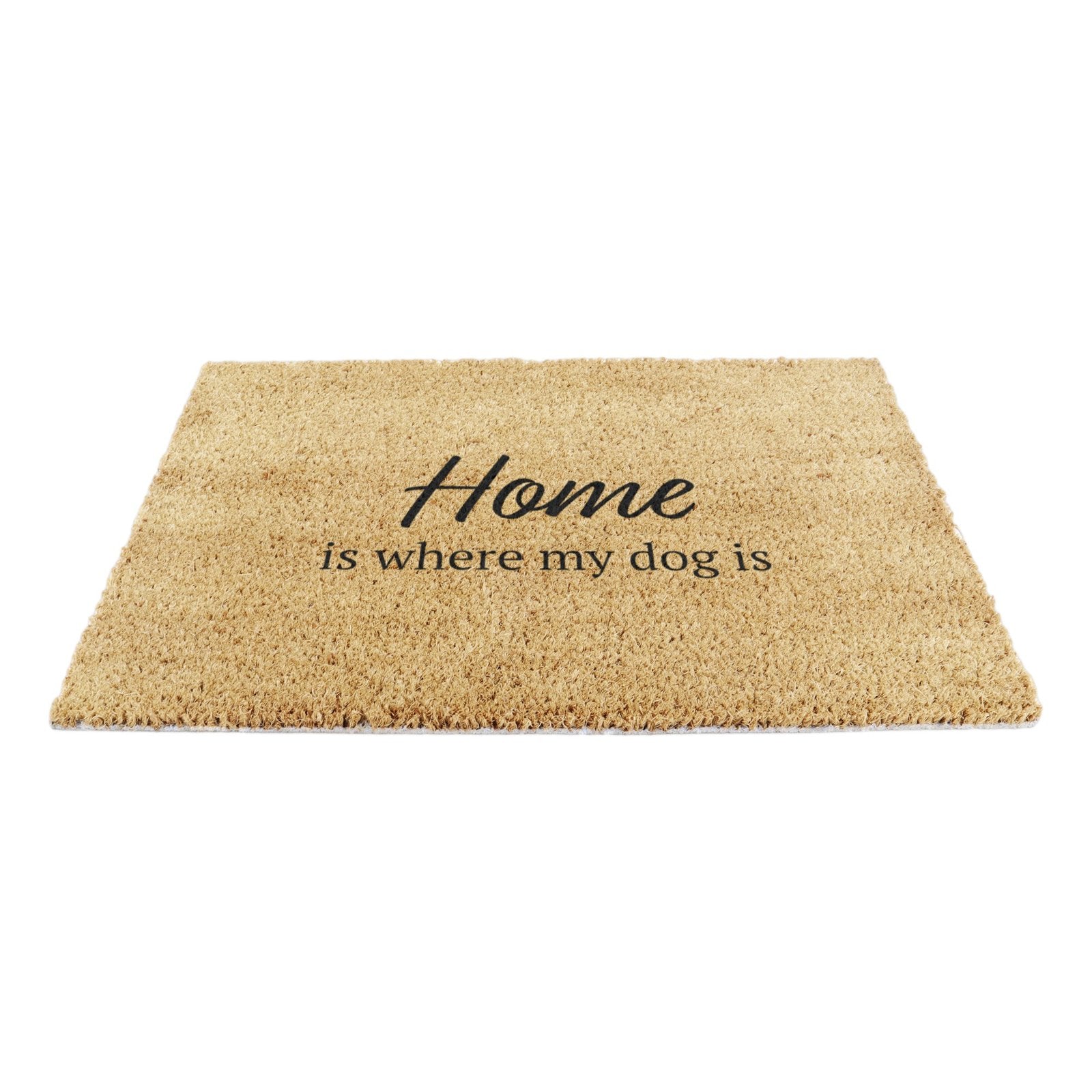 Home Is Where My Dog Is Doormat