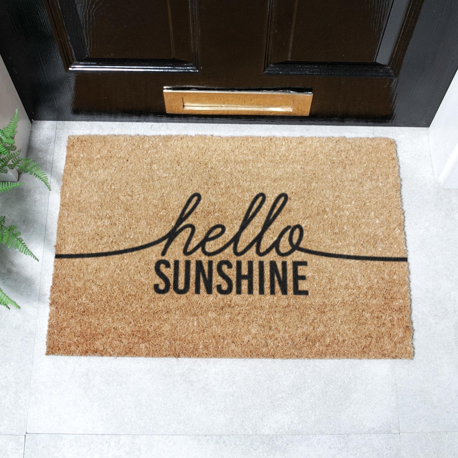 Hello Sunshine Doormat