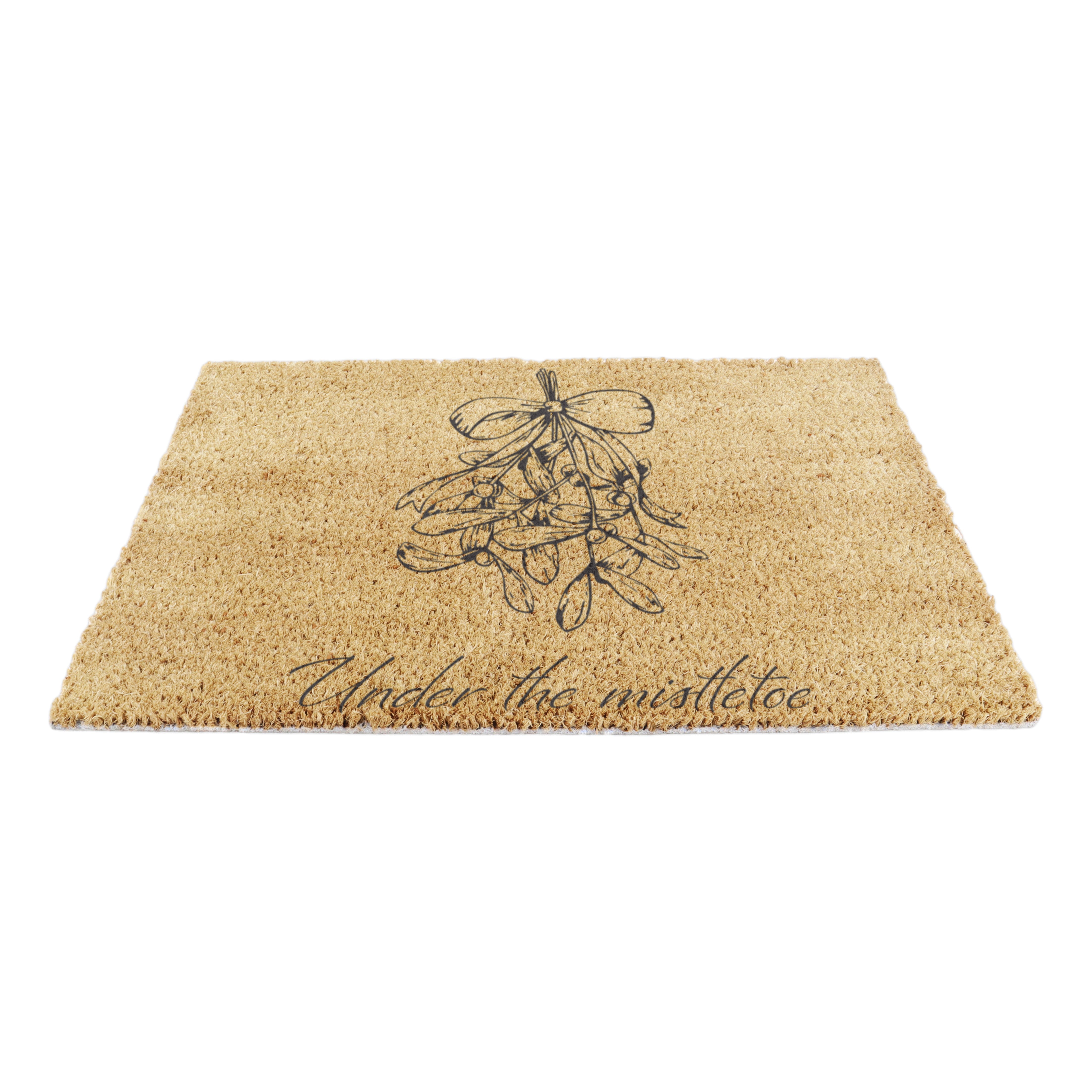 Mistletoe Lines Doormat