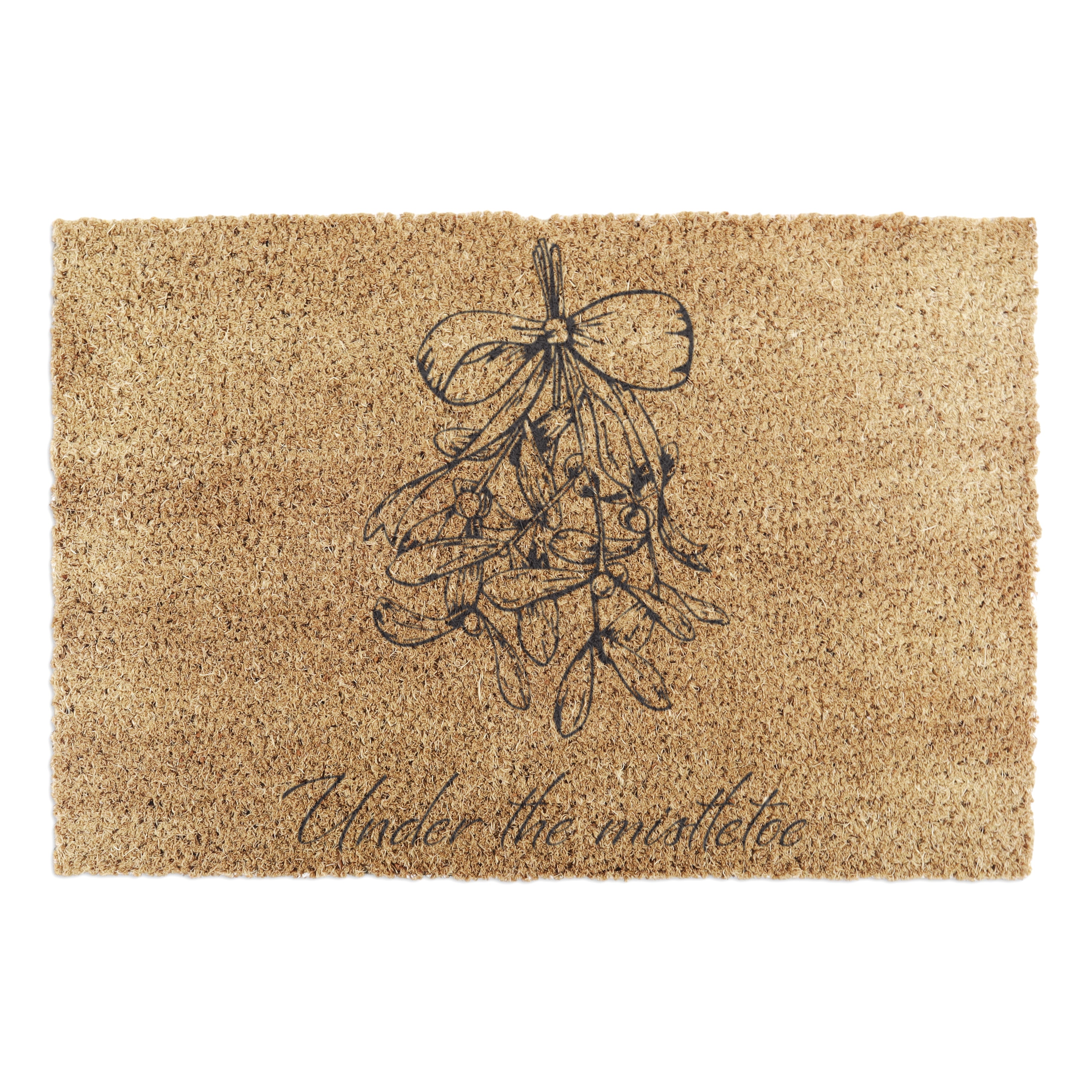 Mistletoe Lines Doormat