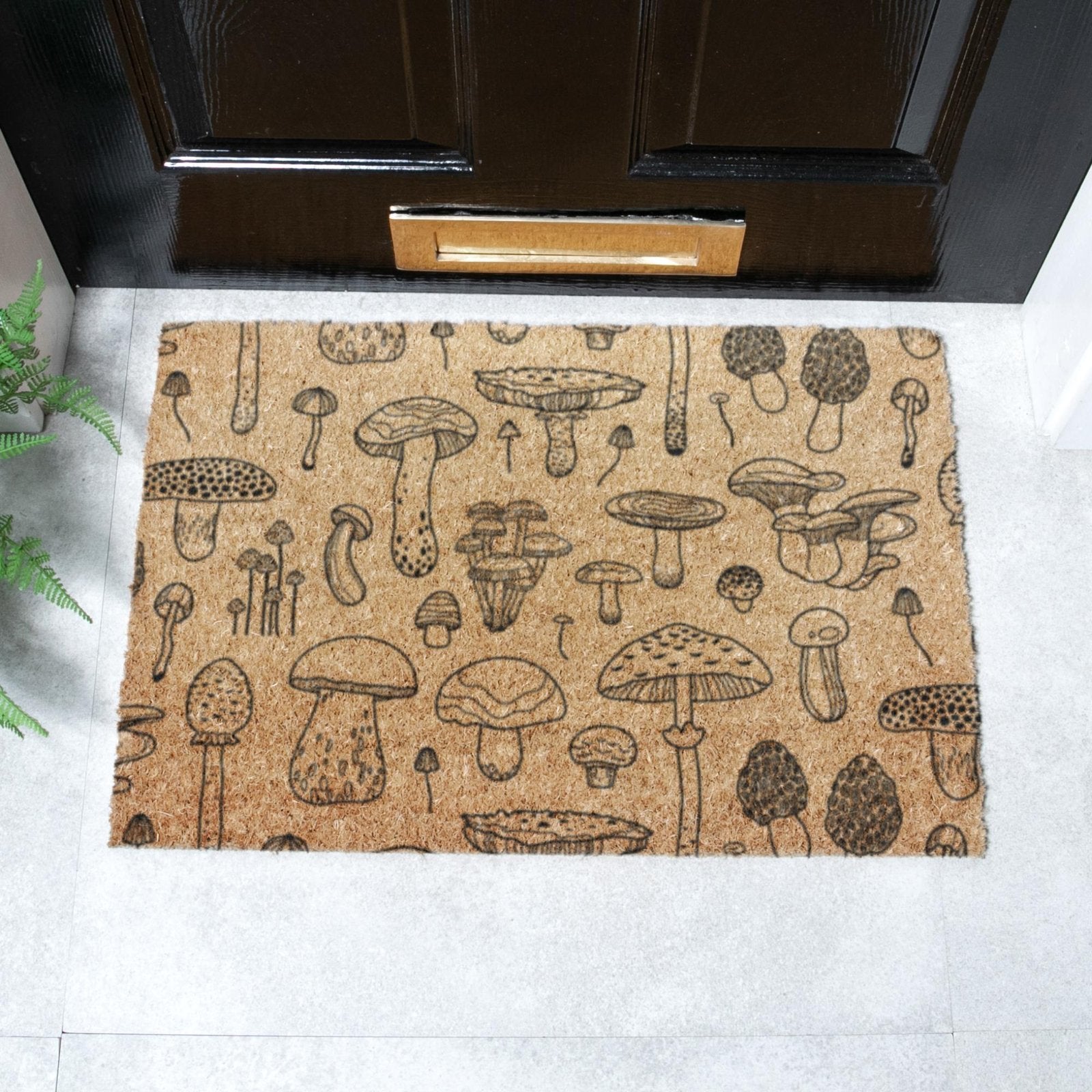 Mushrooms Doormat