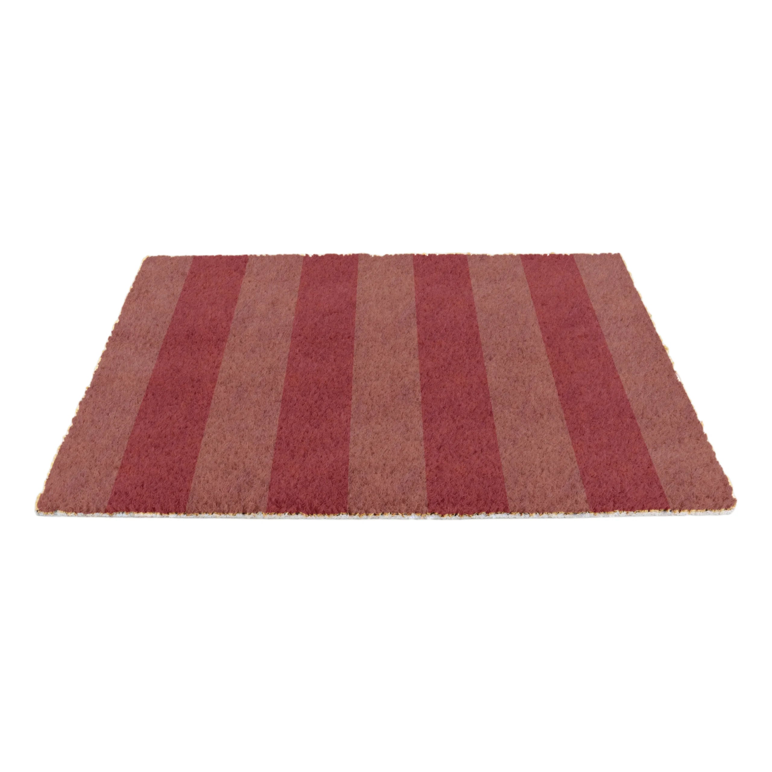 Pink Stripe Doormat