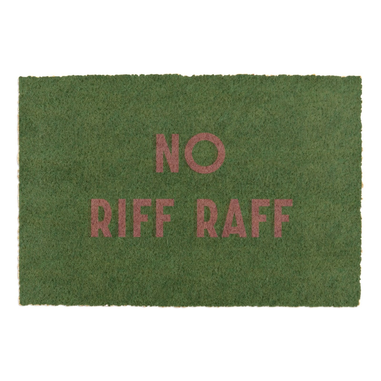 No Riff Raff Doormat