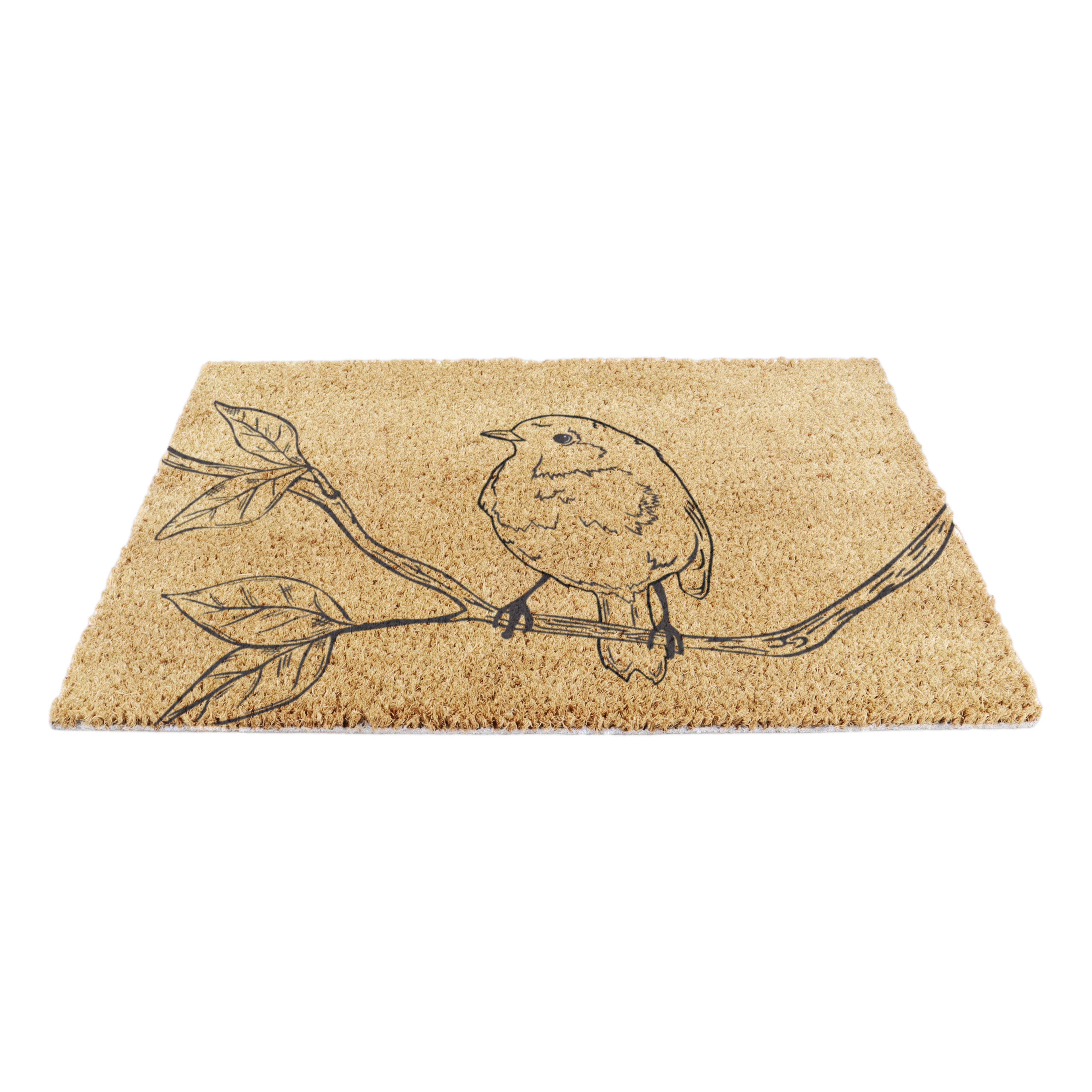 Pencil Robin Doormat