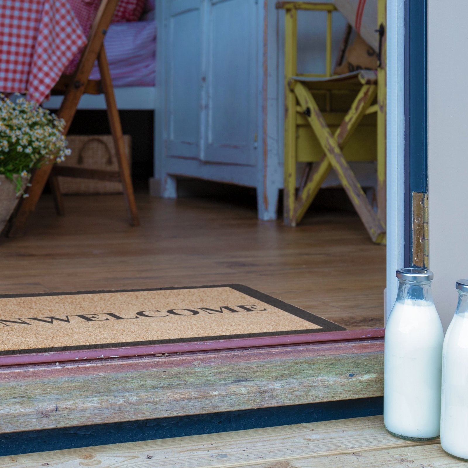 Unwelcome Coir Doormat