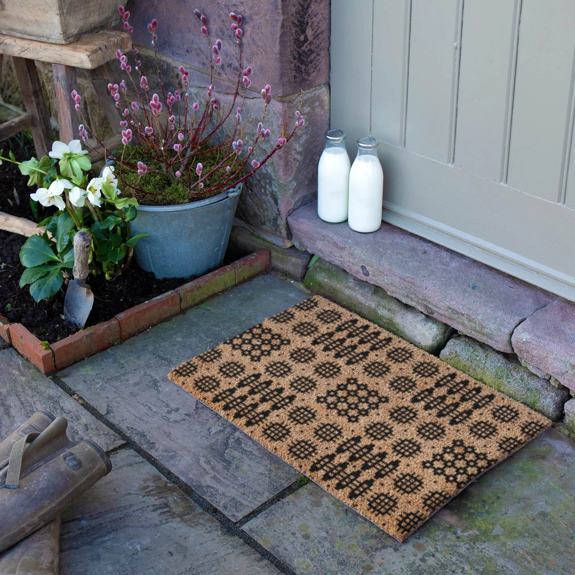 Welsh Tapestry Pattern Doormat