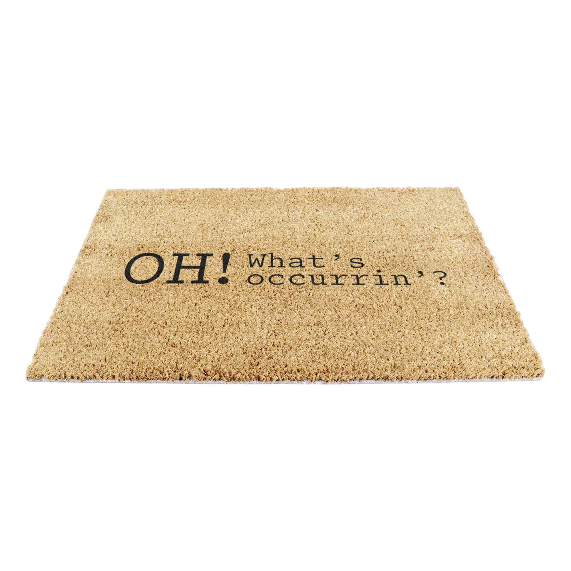 Oh What's Occurin Doormat (60 x 40cm)