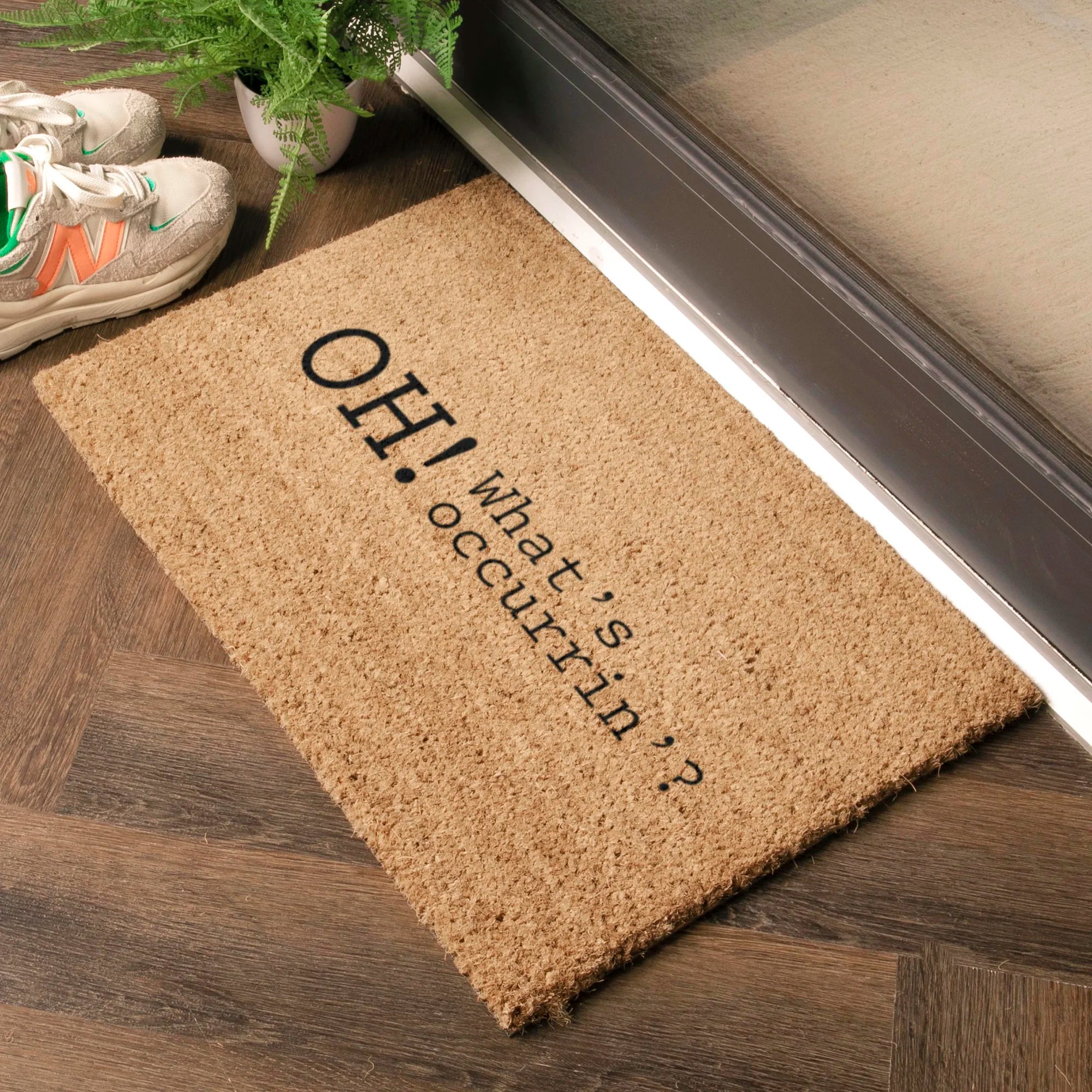 Oh What's Occurin Doormat (60 x 40cm)