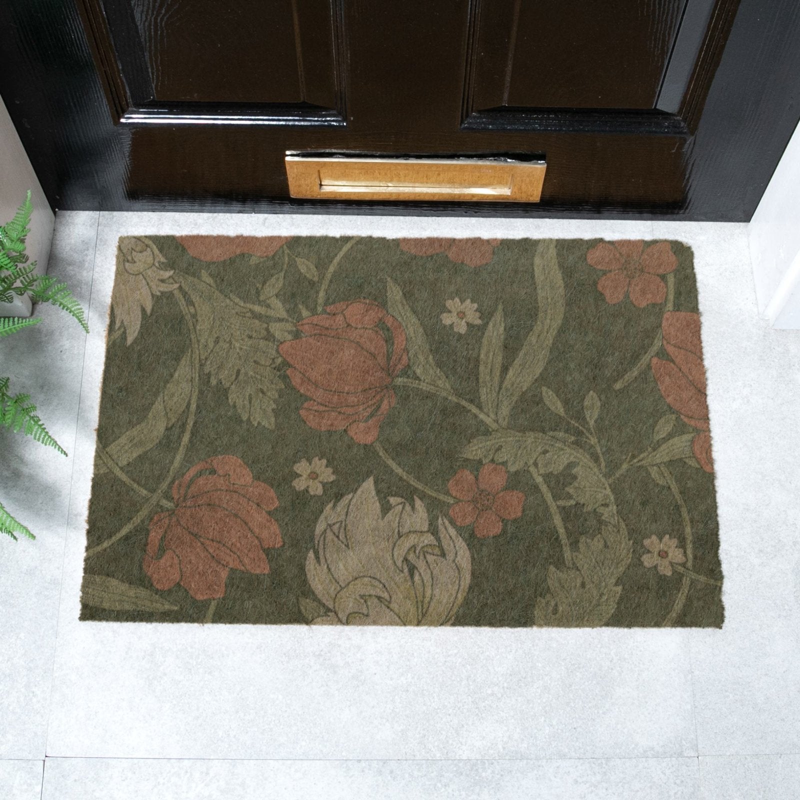 William Morris Rose Doormat