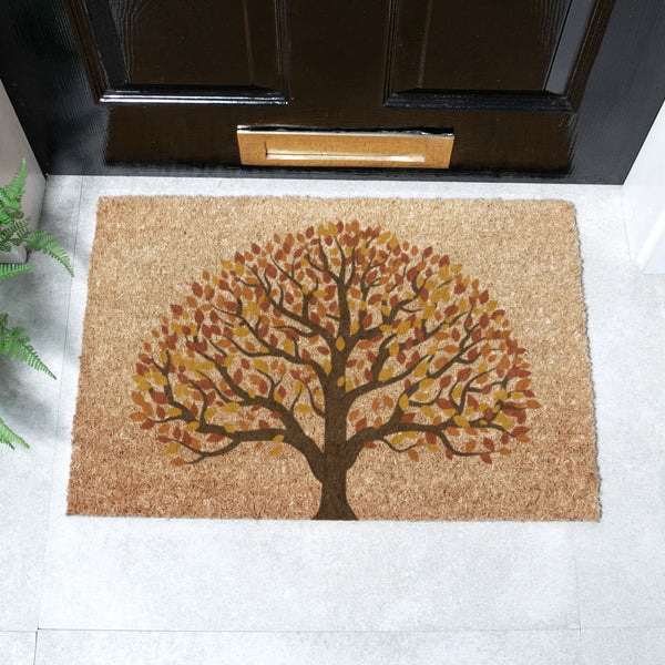 Autumnal Tree of Life Doormat