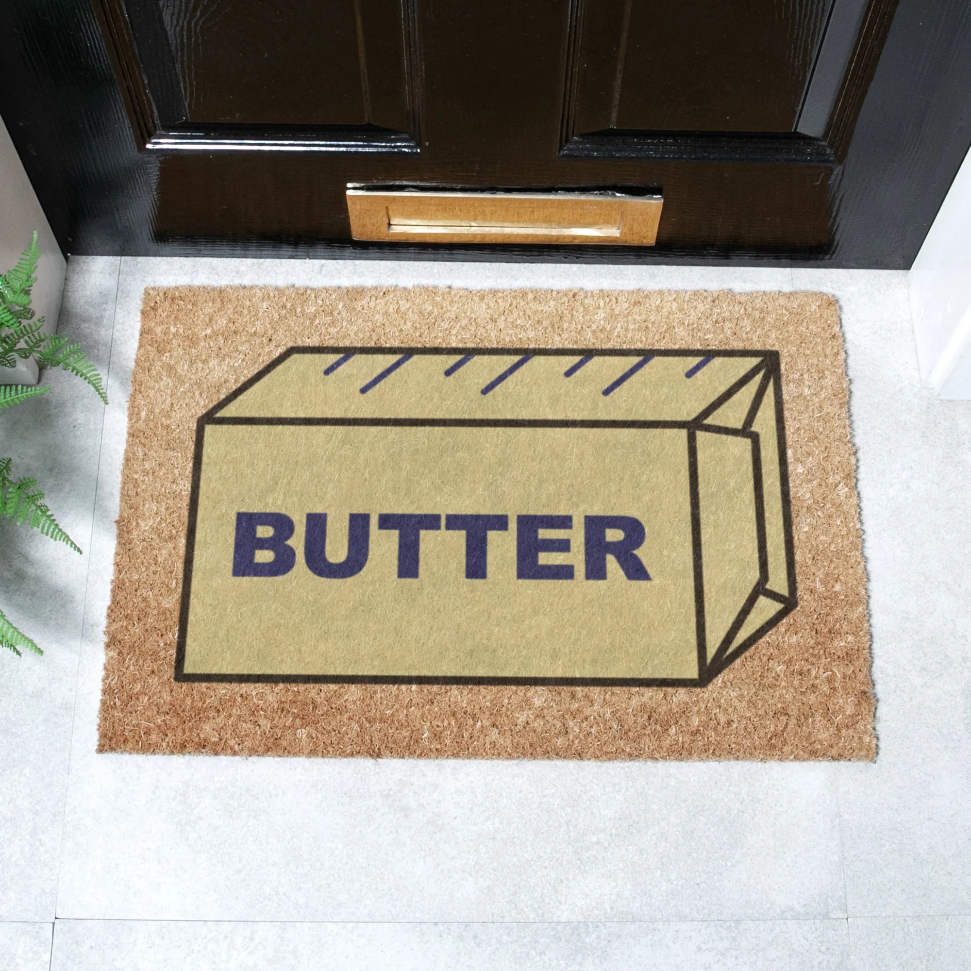 Butter Block Coir Doormat