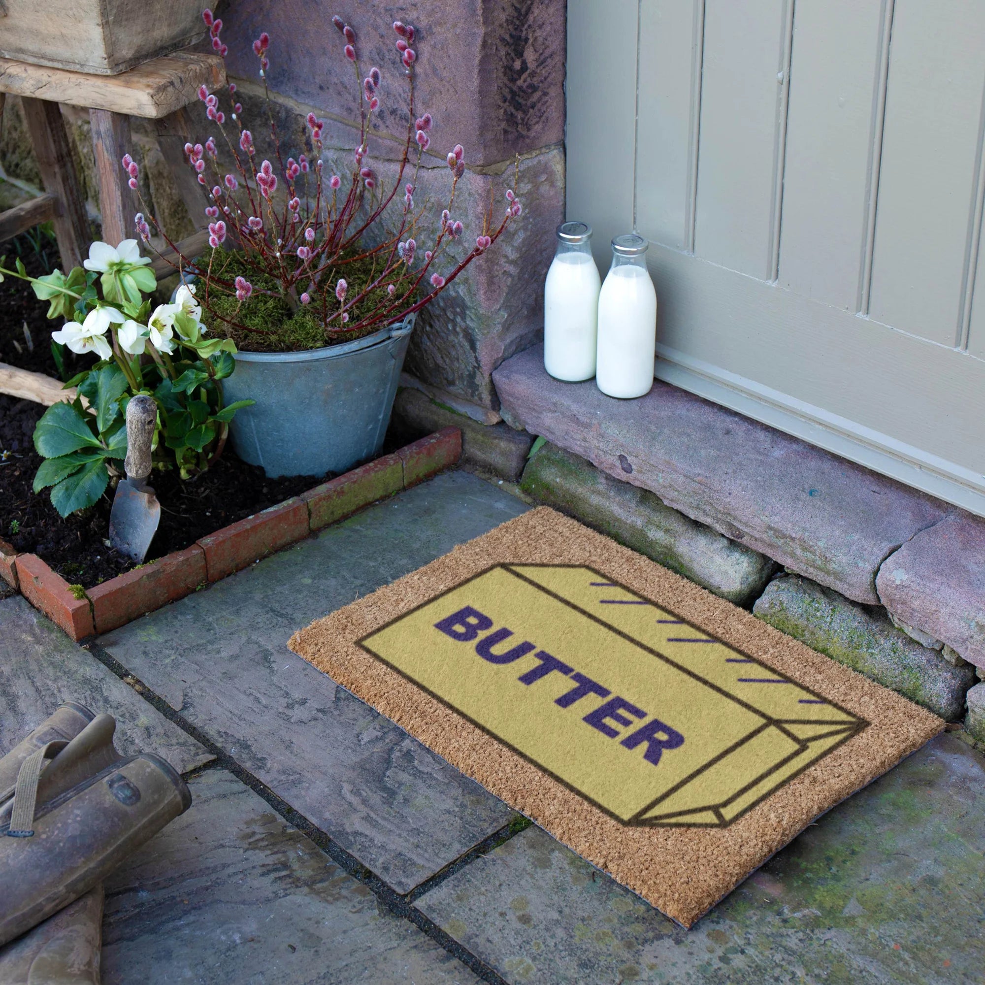 Butter Block Coir Doormat