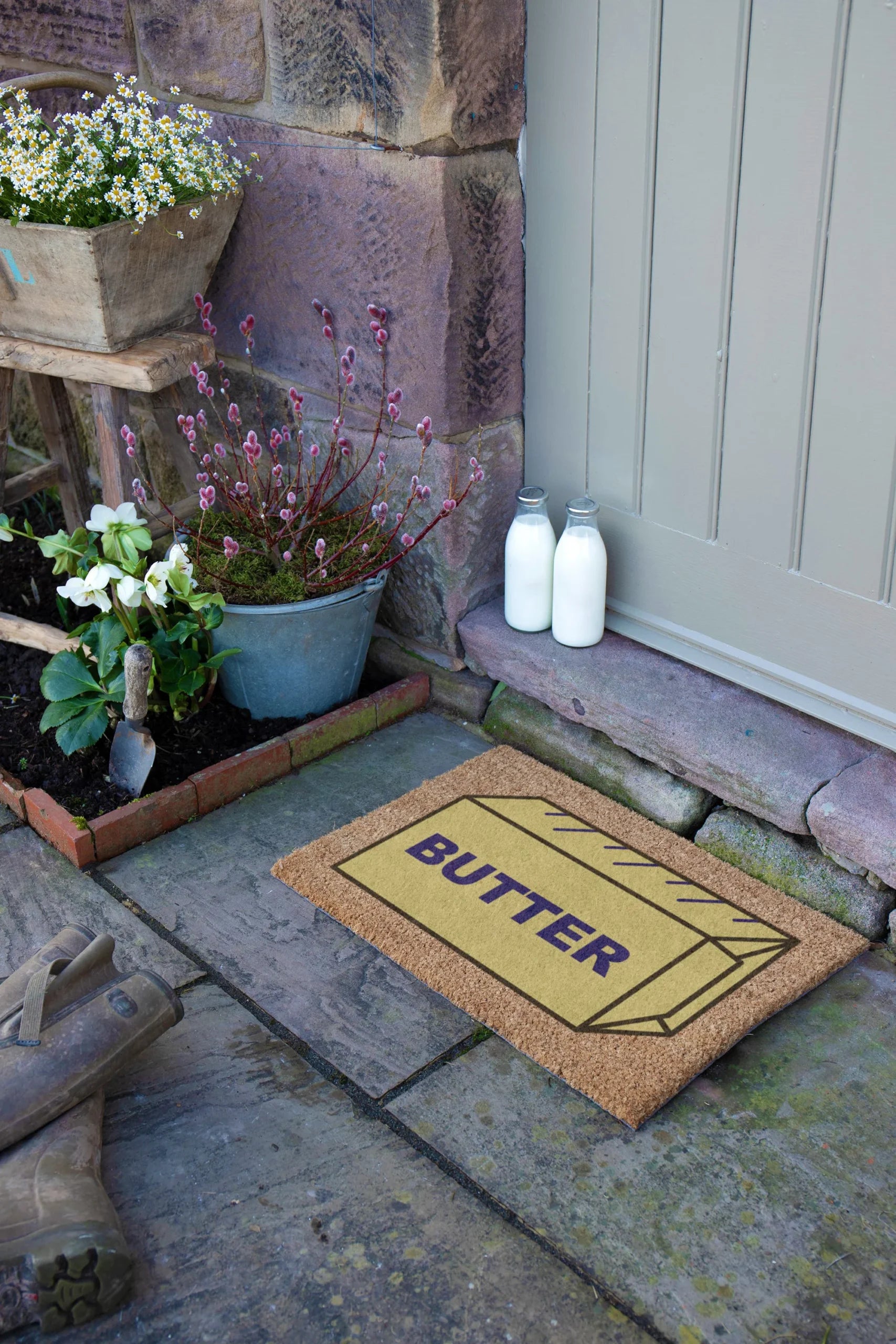 Butter Block Coir Doormat