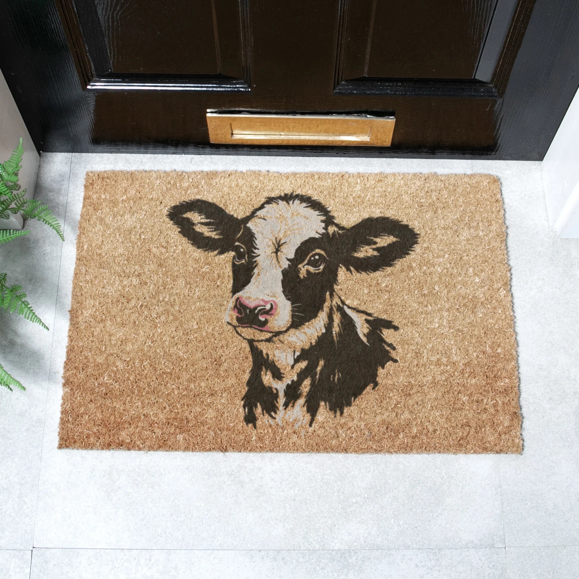 Dairy Calf Doormat (60 x 40cm)