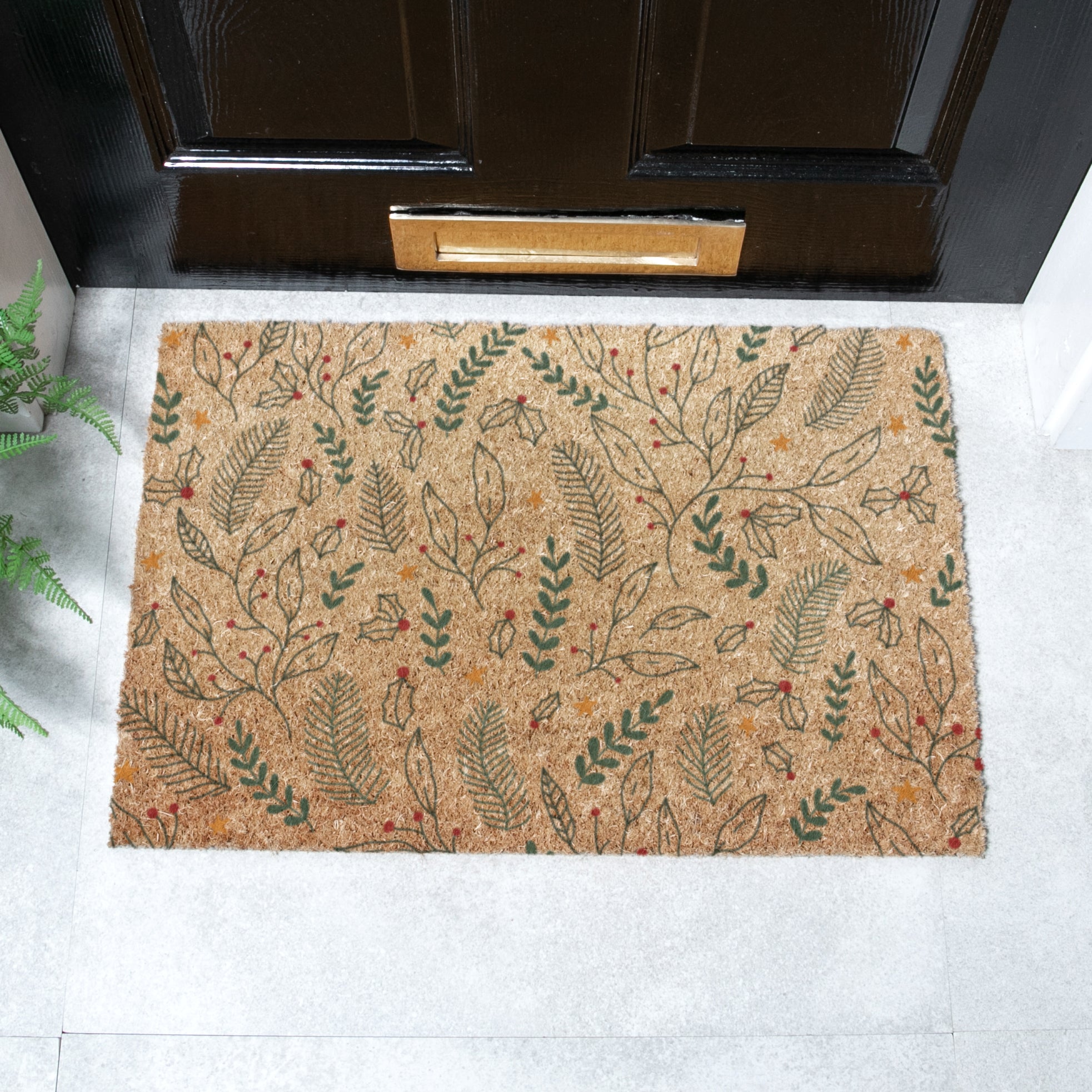 Colour Winter Foliage Doormat
