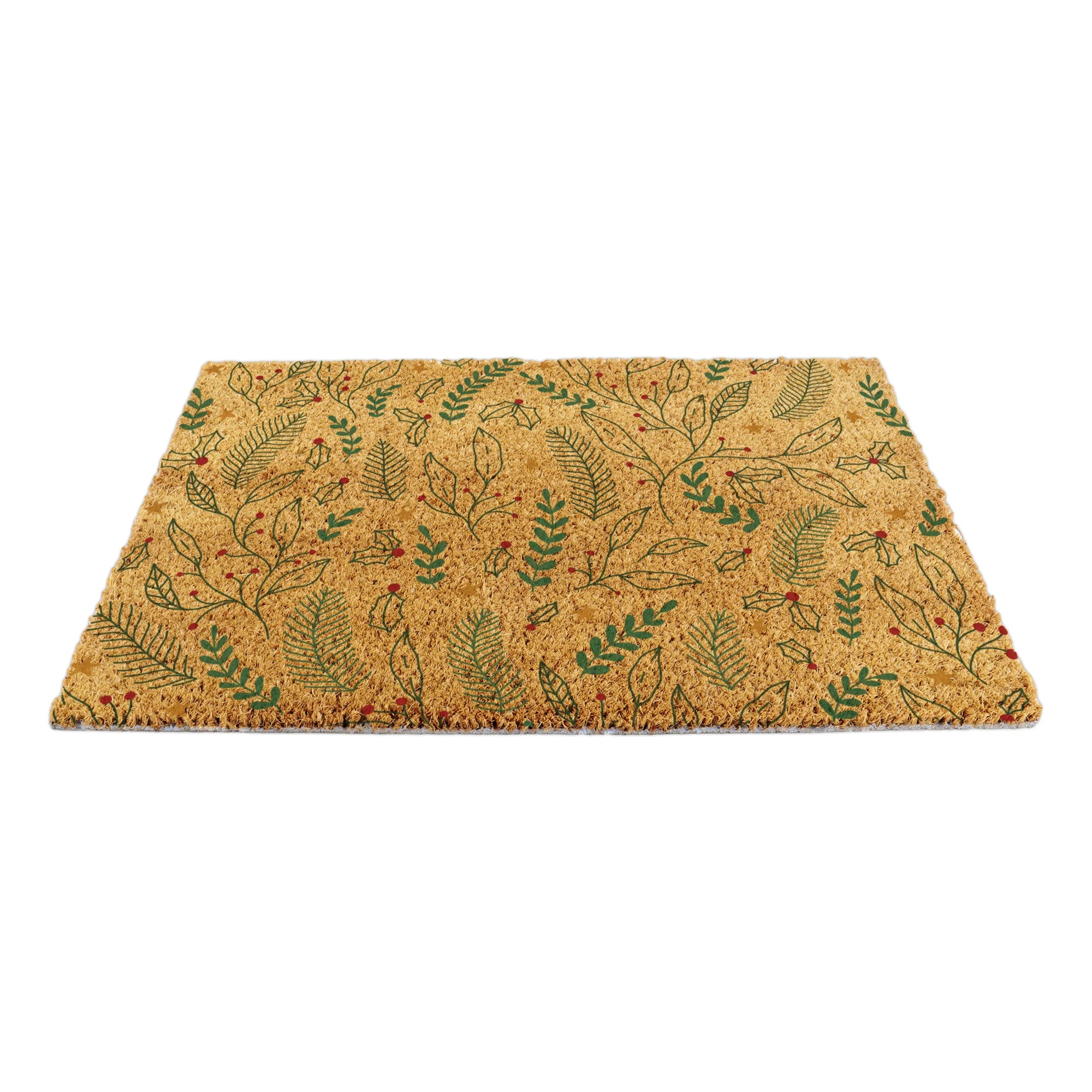 Colour Winter Foliage Coir Doormat