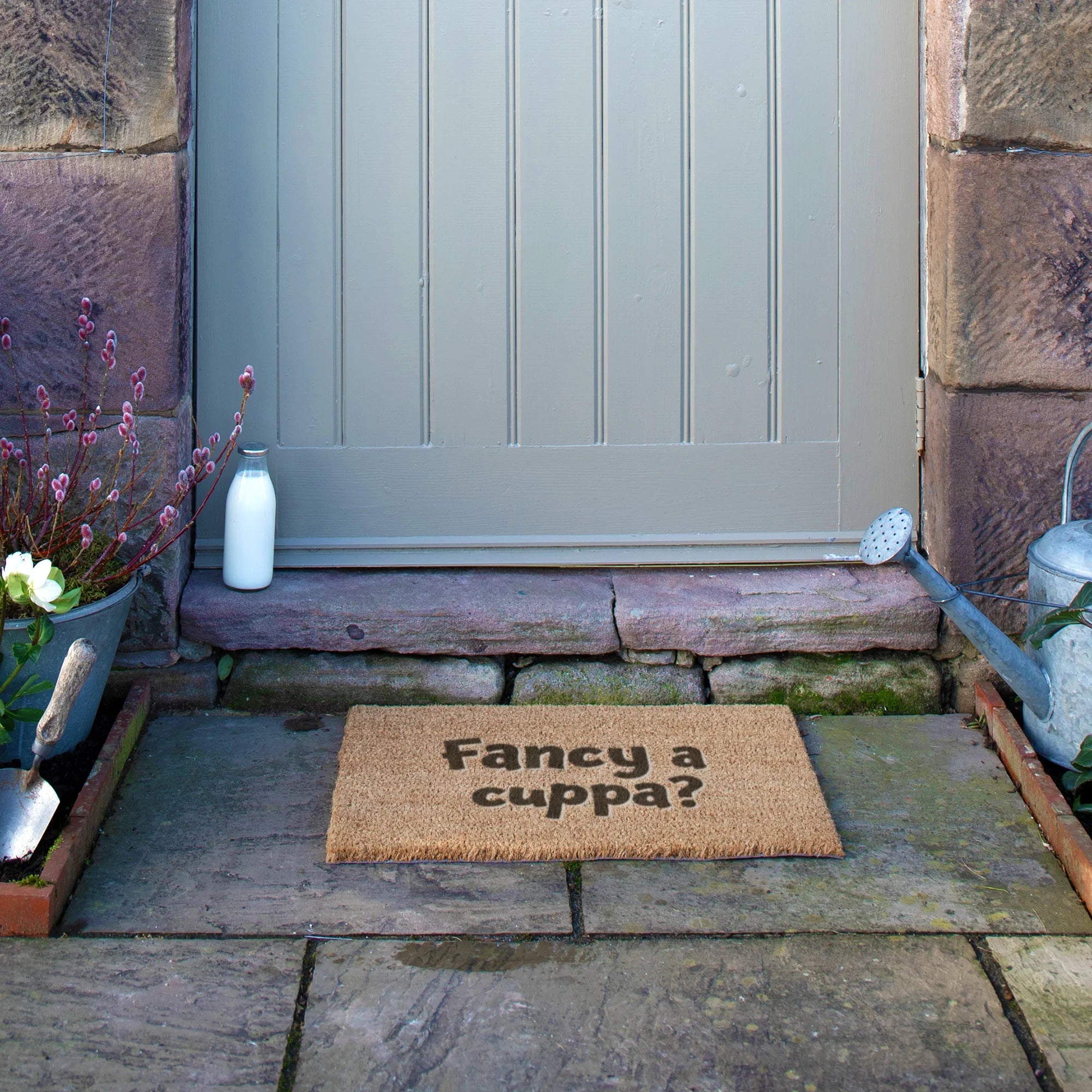 Fancy A Cuppa Doormat