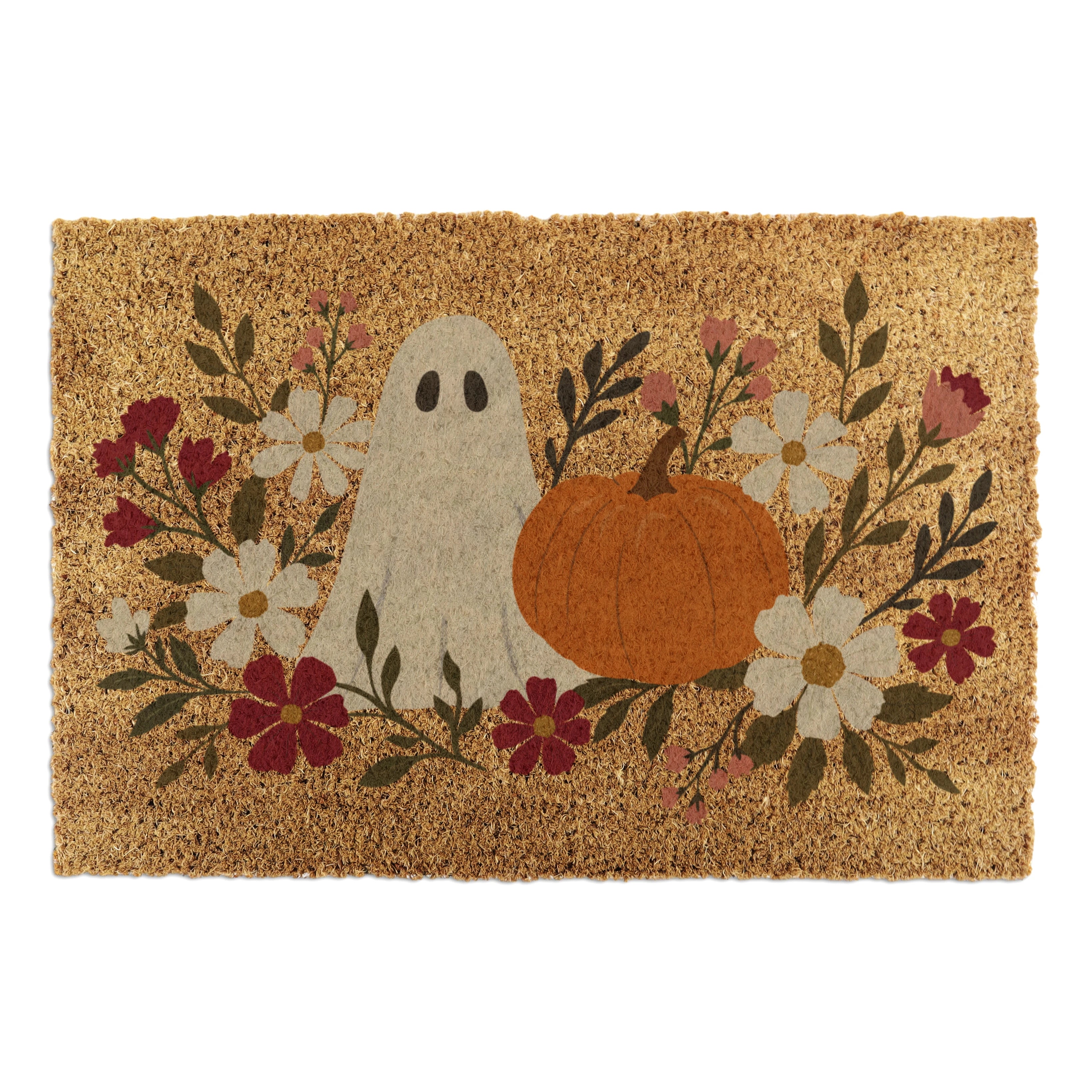 Ghost Floral Doormat (60x40cm)