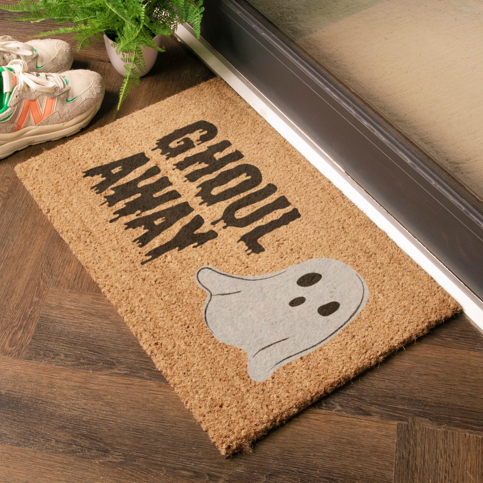 Ghoul Away Coir Doormat