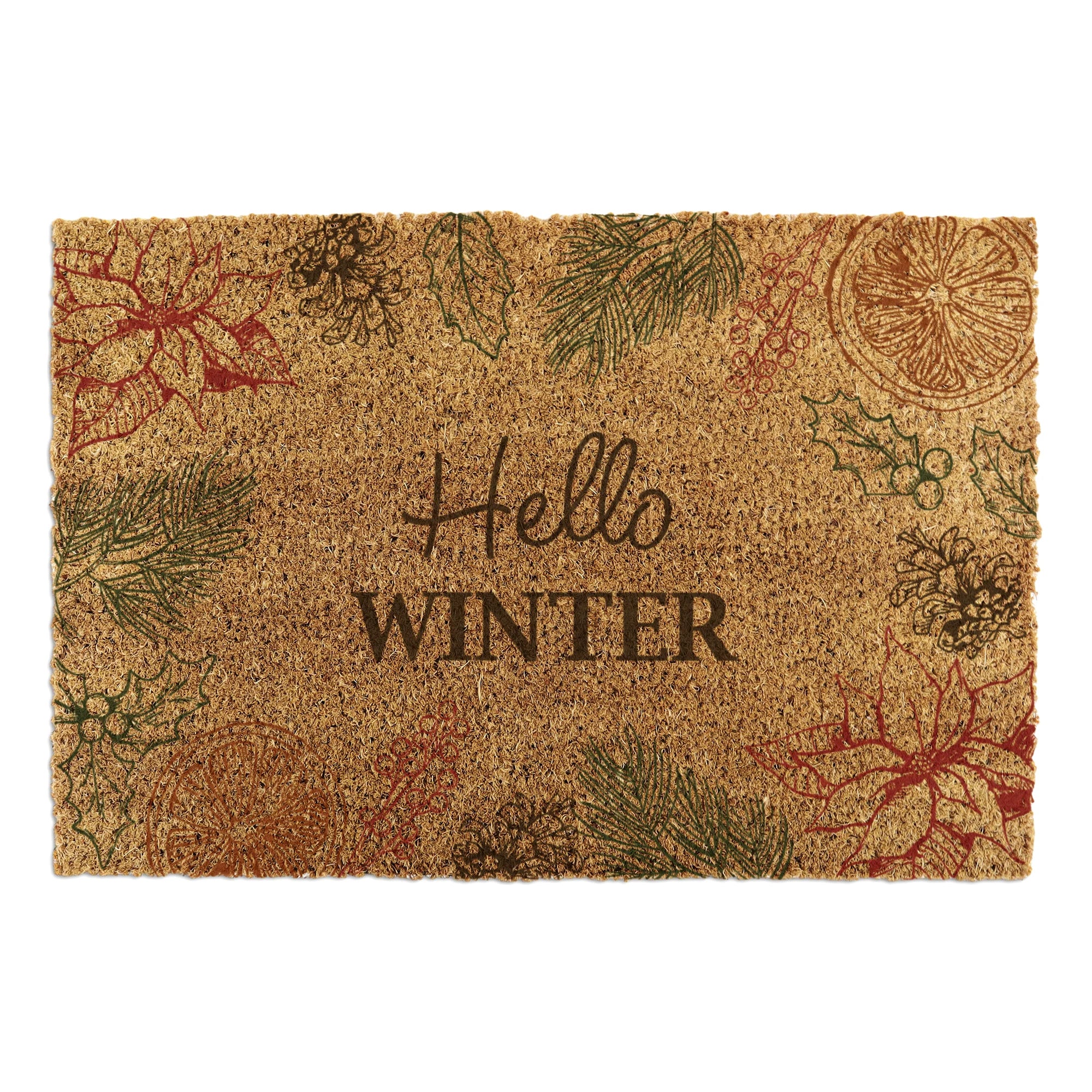 Hello Winter Doormat