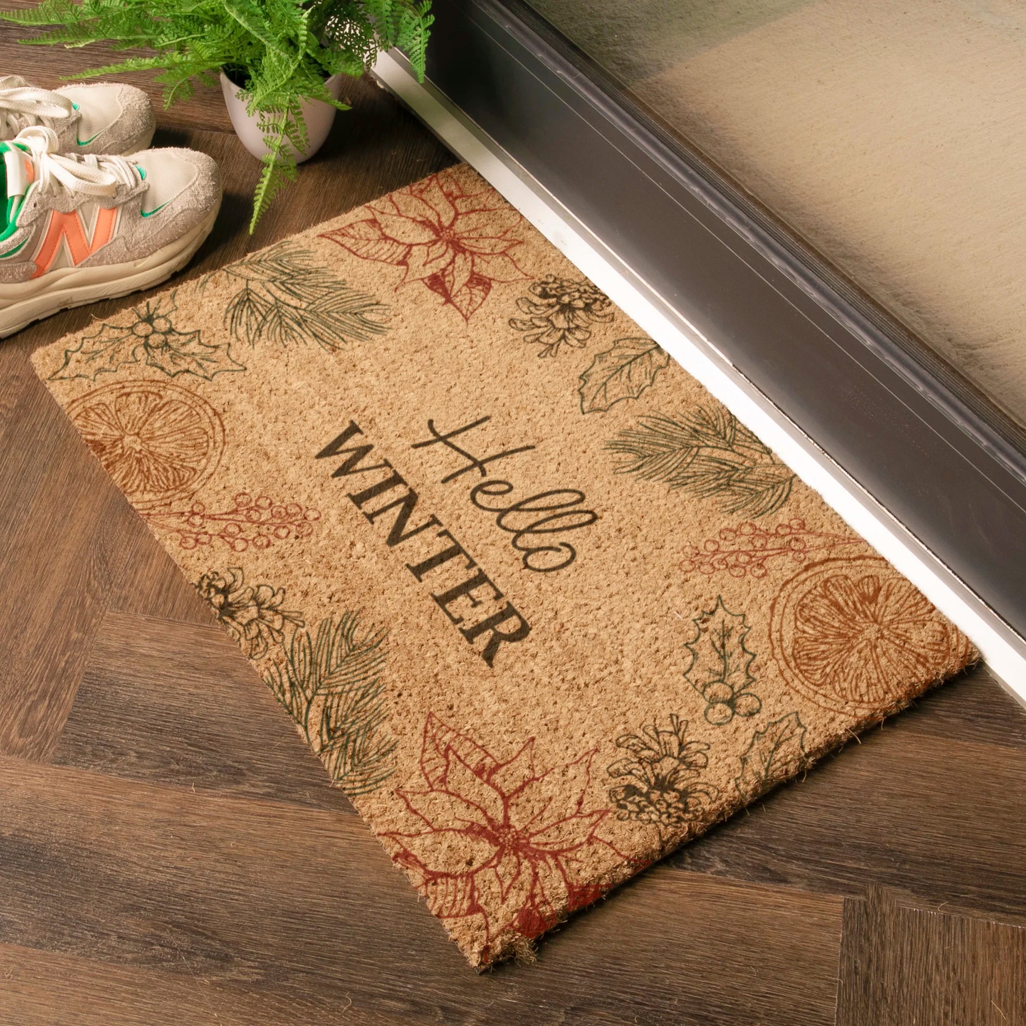 Hello Winter Doormat