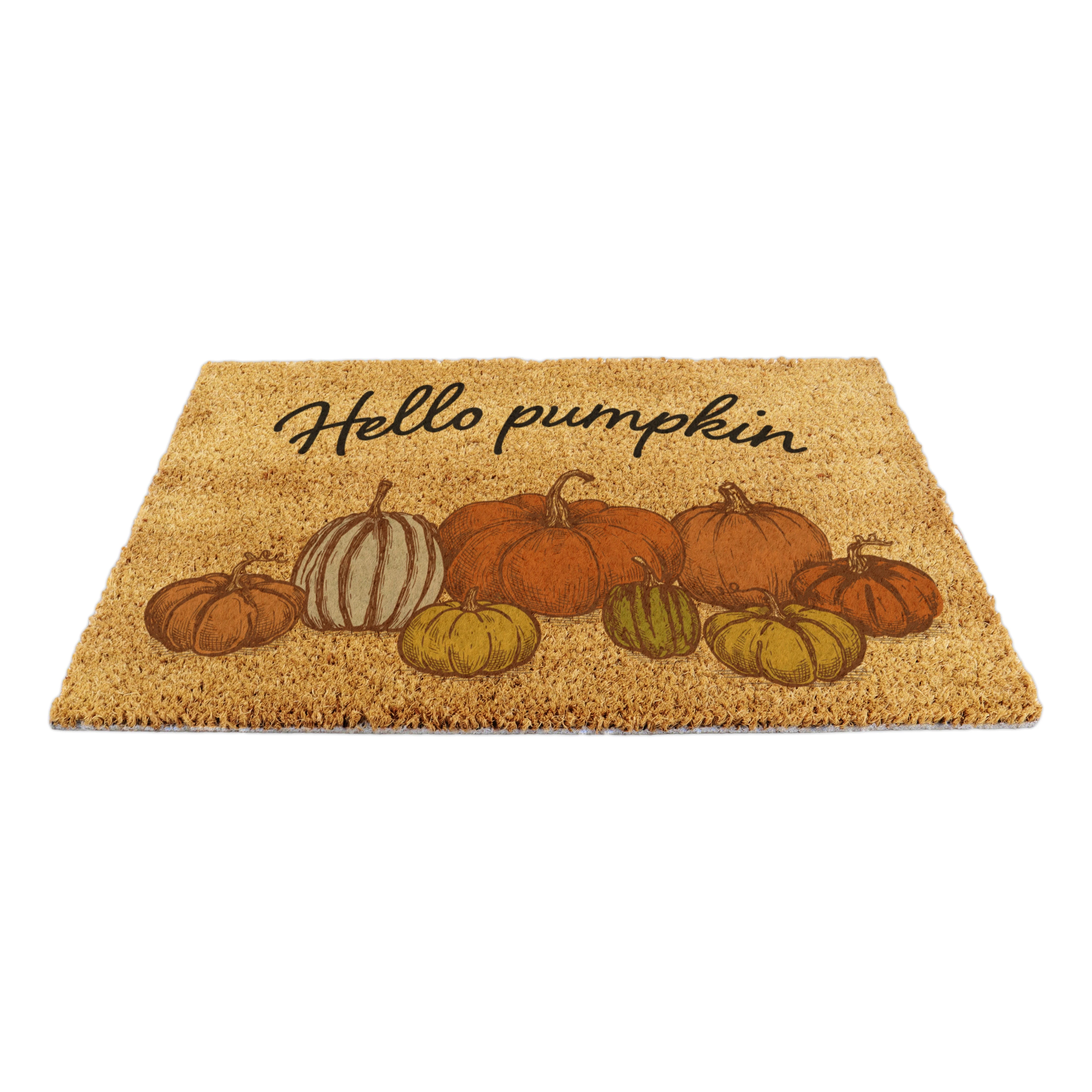 Pumpkins Hey Pumpkin Doormat (60x40cm)