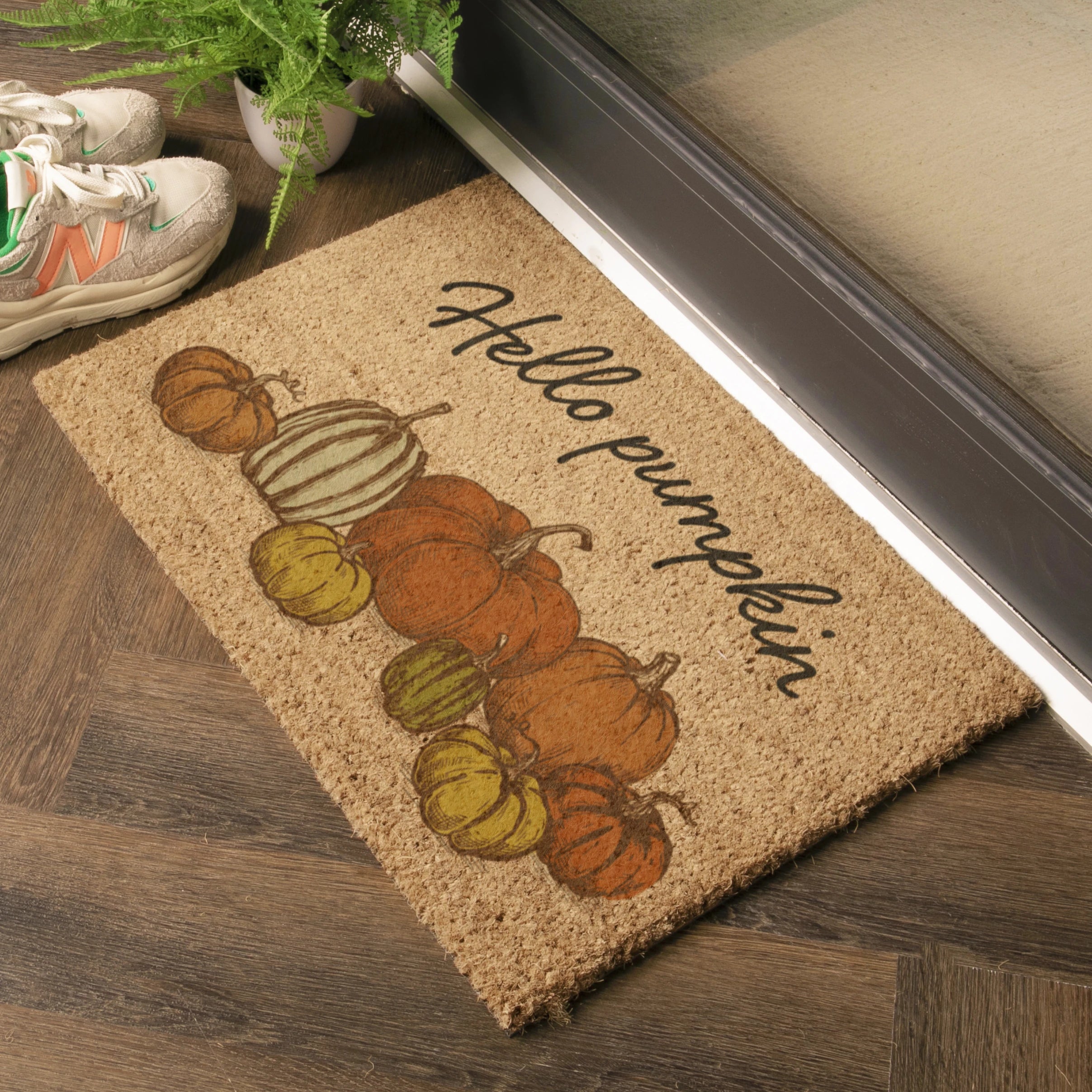 Pumpkins Hey Pumpkin Doormat (60x40cm)