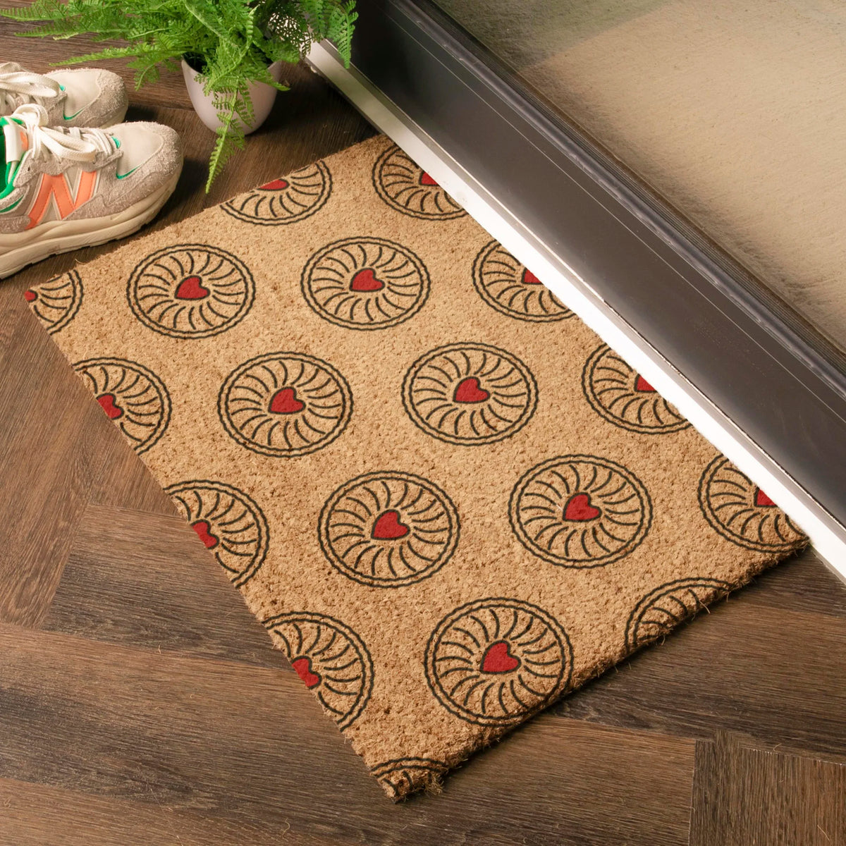Jam Biscuit Coir Doormat