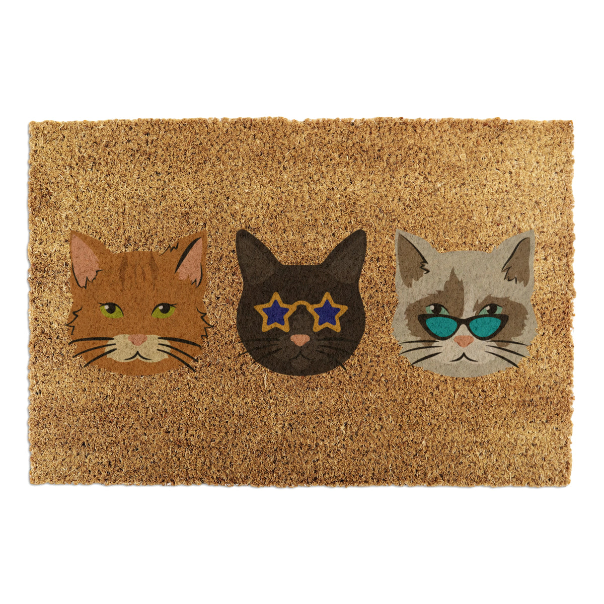 Cool Cats Coir Doormat