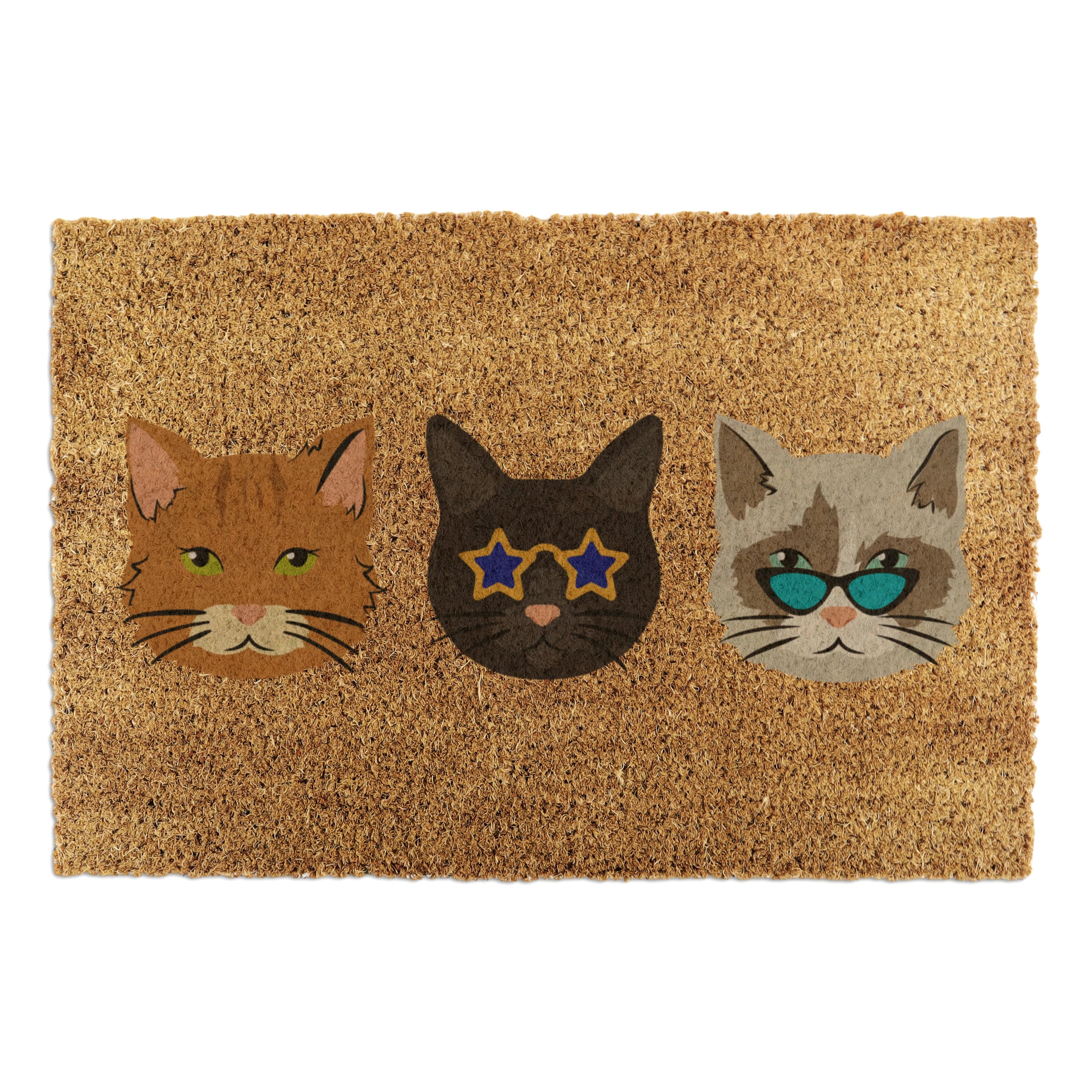 Cool Cats Coir Doormat
