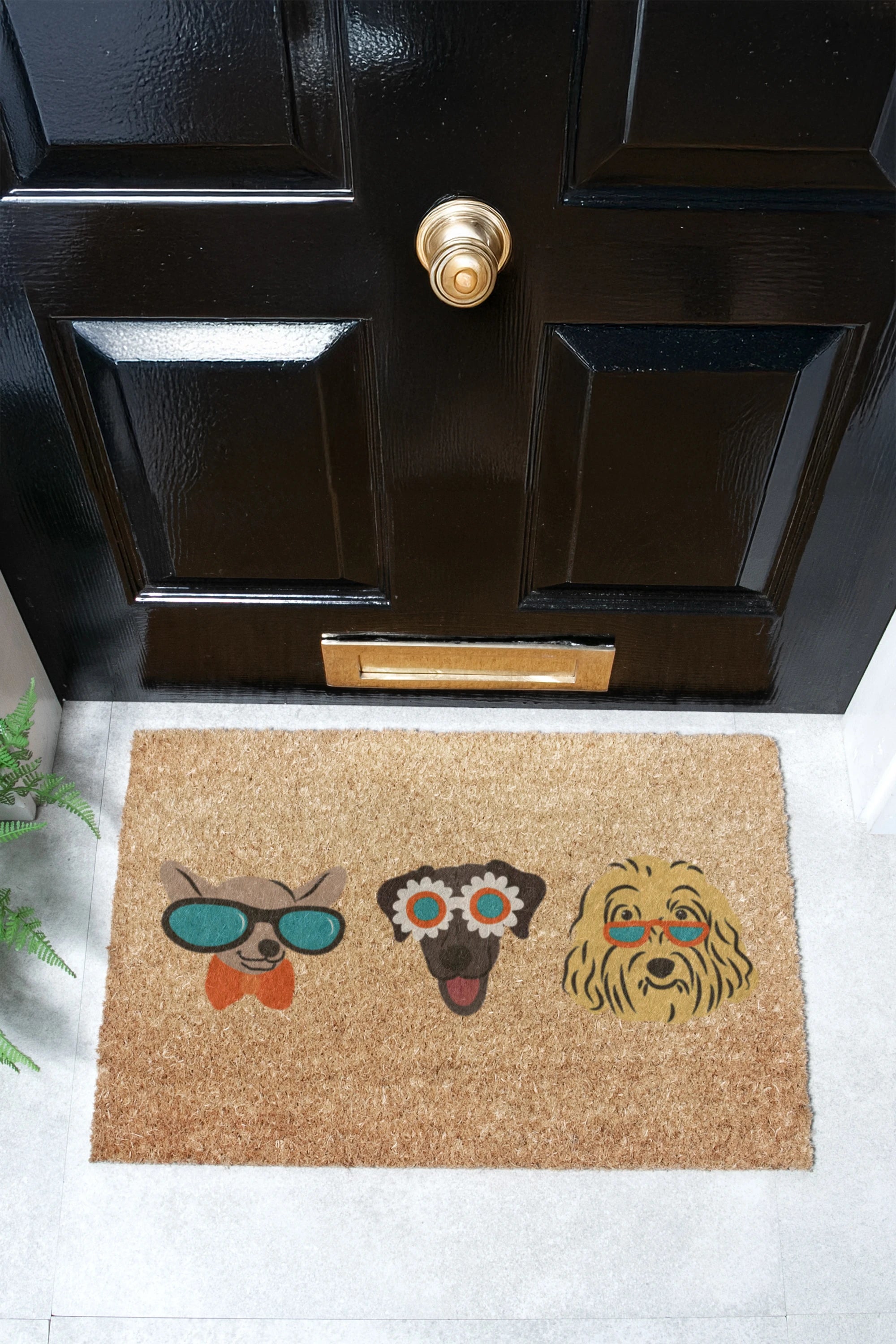 Cool Dogs Coir Doormat